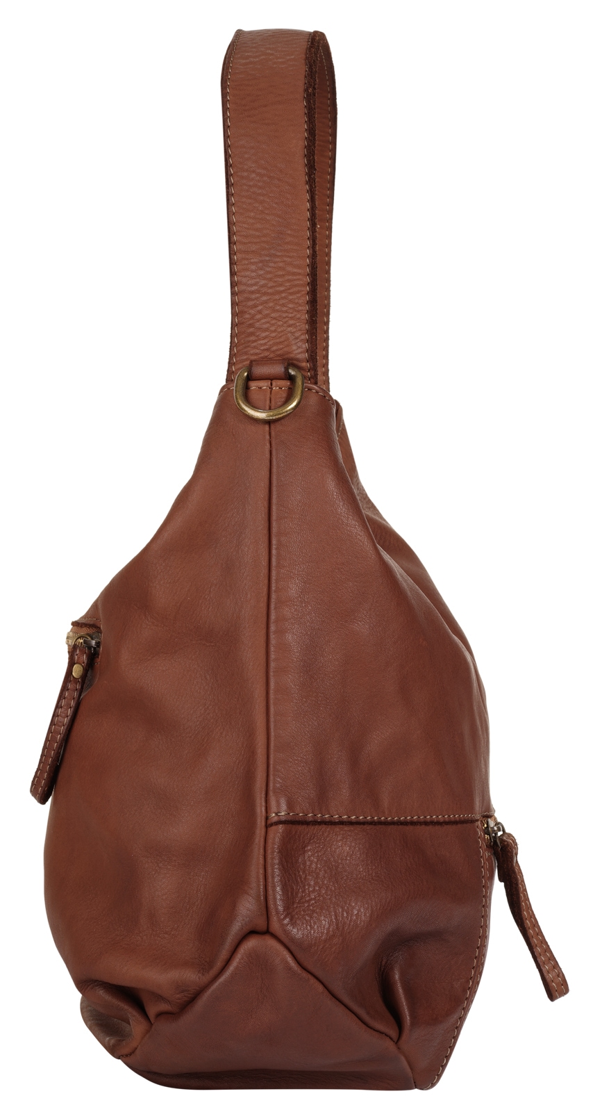 forty° Shopper cuir véritable, fabriqué en Italie