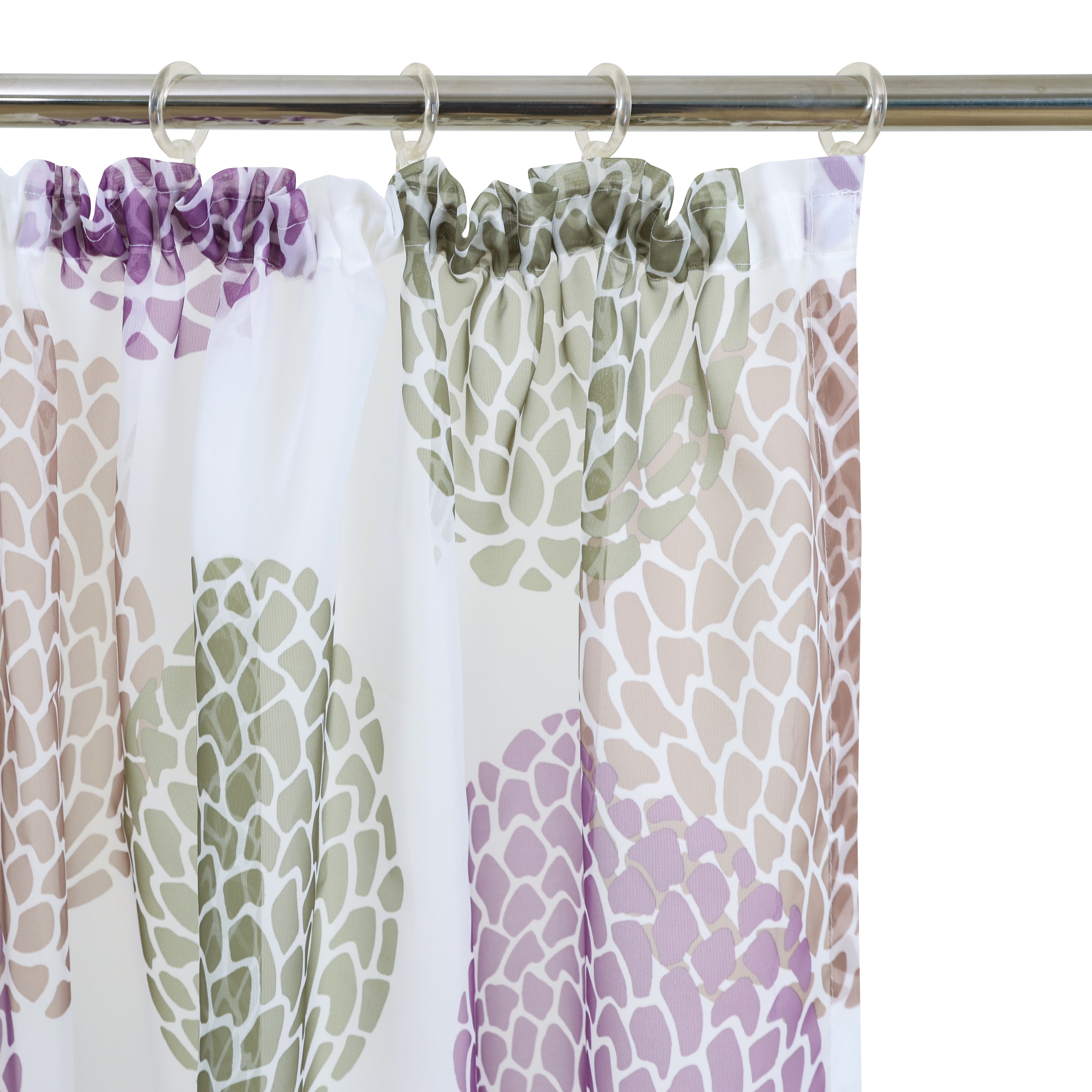 GOODproduct Rideau »Belem« Bande volante 1 cuis tlg. 1 bzw. 2 Schals, Vorhang, Fertiggardine, Kreise