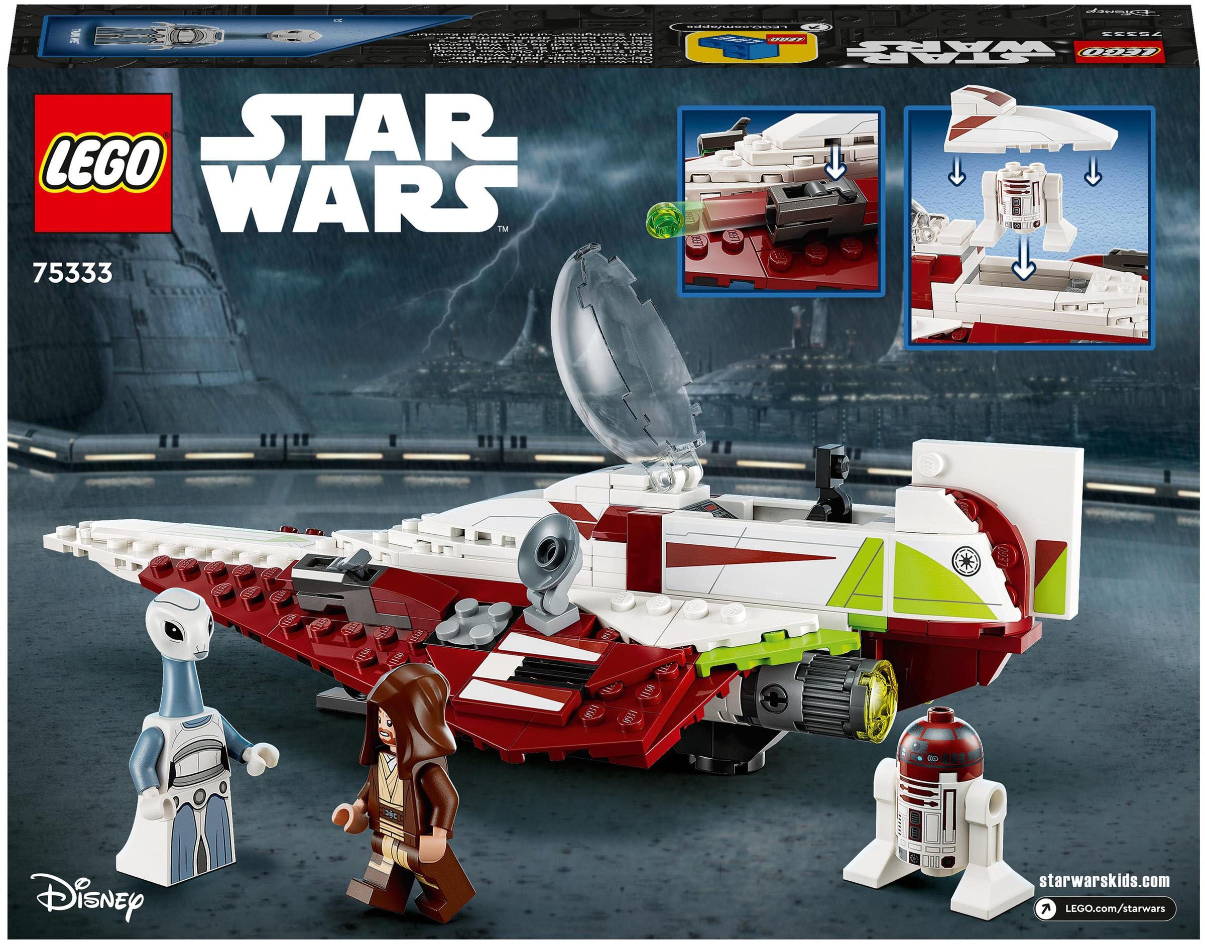 LEGO® Pions de construction »Obi-Wan Kenobis Jedi Starfighter™ (75333), LEGO® Star Wars™« Made in Europe