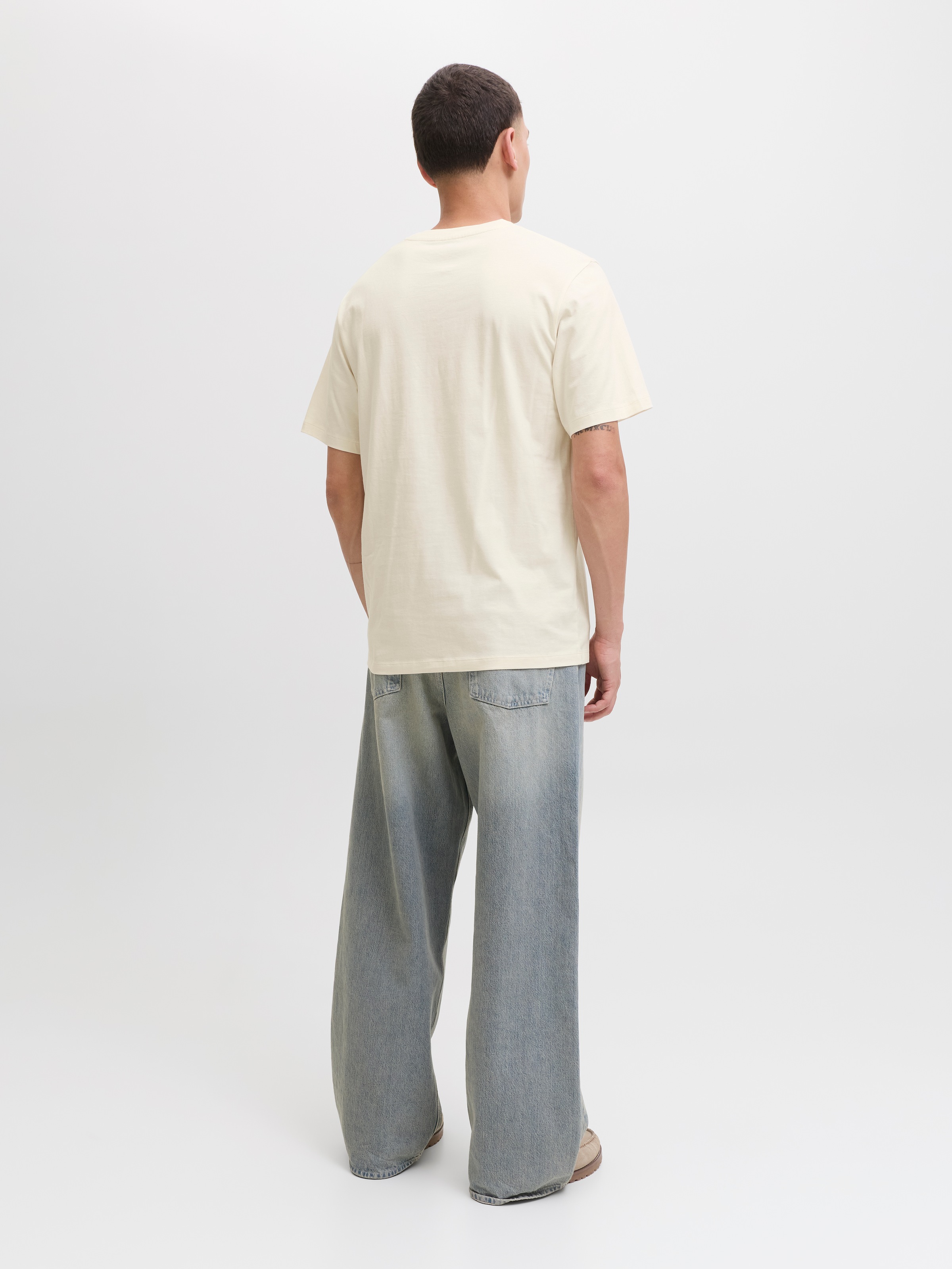 Jack & Jones T-Shirt »JORINWOOD BLOCK BRANDING TEE SS CN«