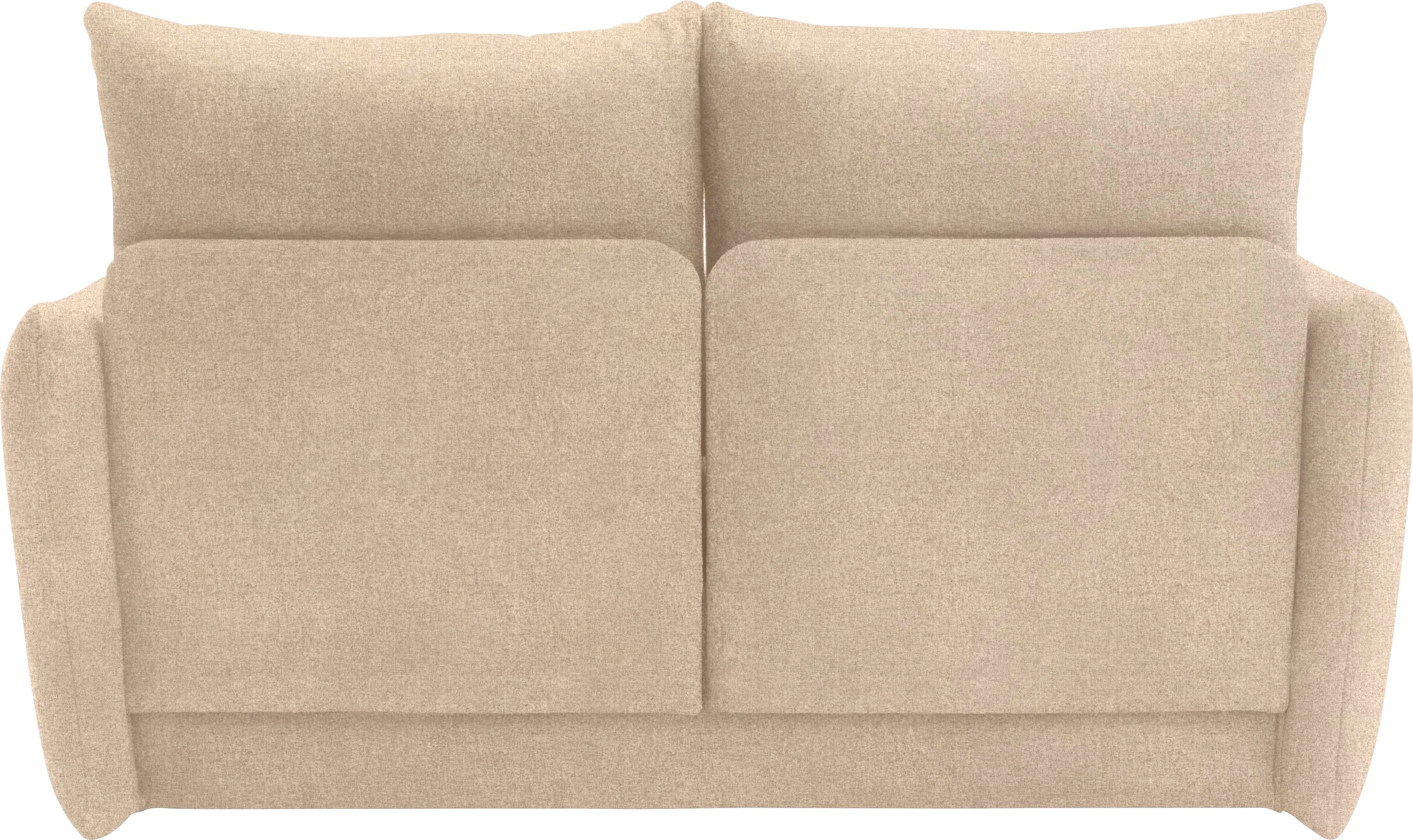 DOMO collection Schlafsofa »700023 Schlaffunktion, Federkern, 2-Sitzer, stabile Liegefläche« Sitzflächen einzeln ausklappbar zum Schlafen, Relaxen und Entspannen