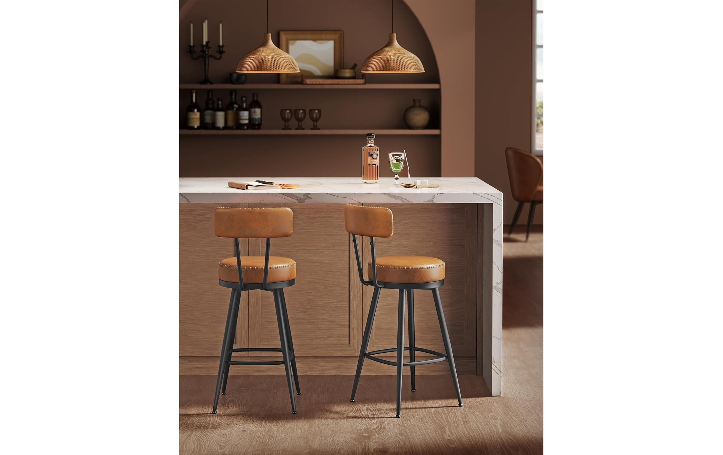 VASAGLE Tabouret de bar »2er Set 54 x 90.5 cm«