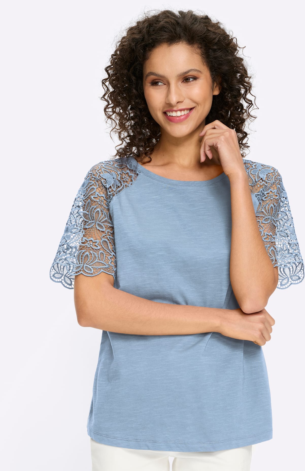 heine Chemise en dentelle »Shirt«, 1 pièces
