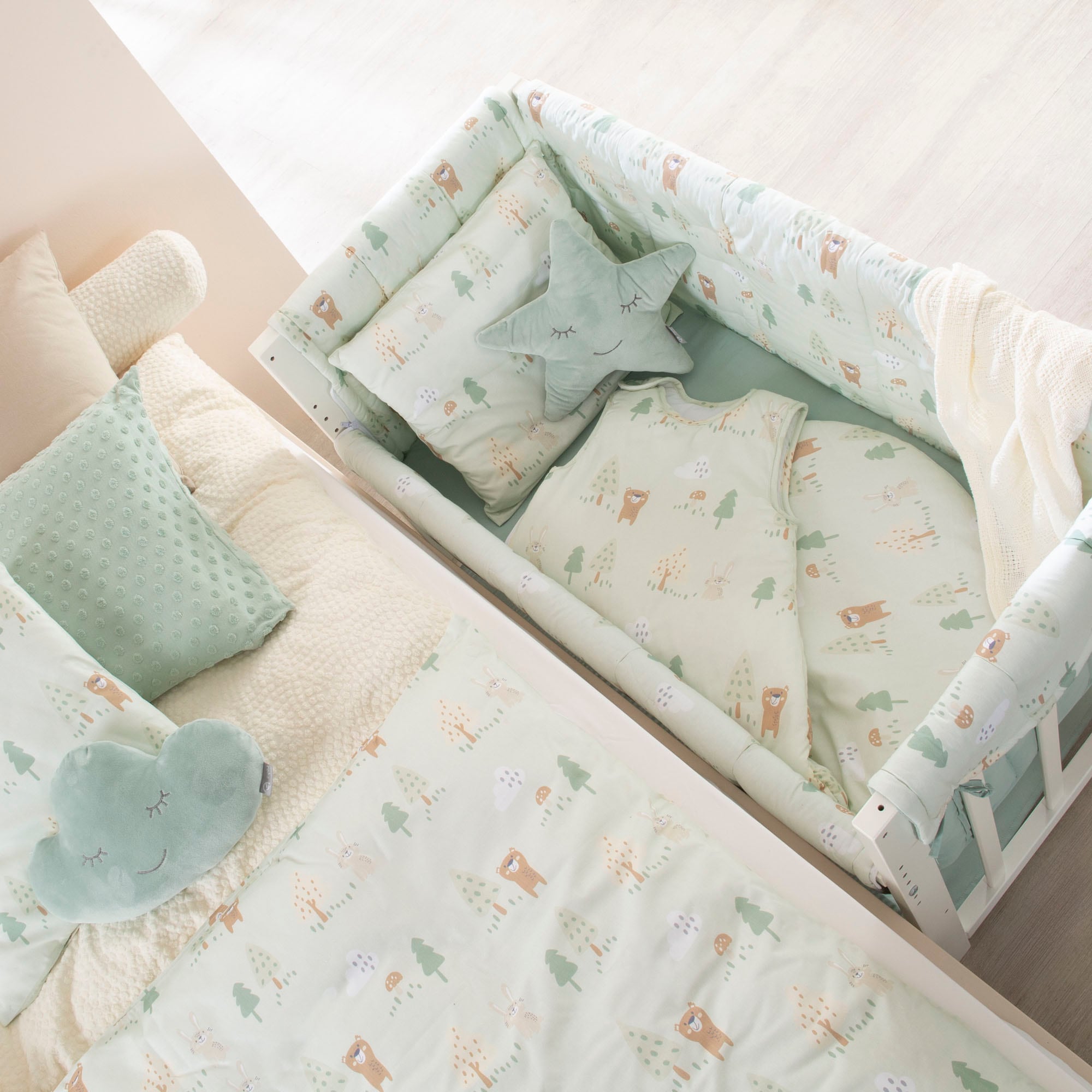 roba® Lit de camp »4in1, Woodland Buddies«