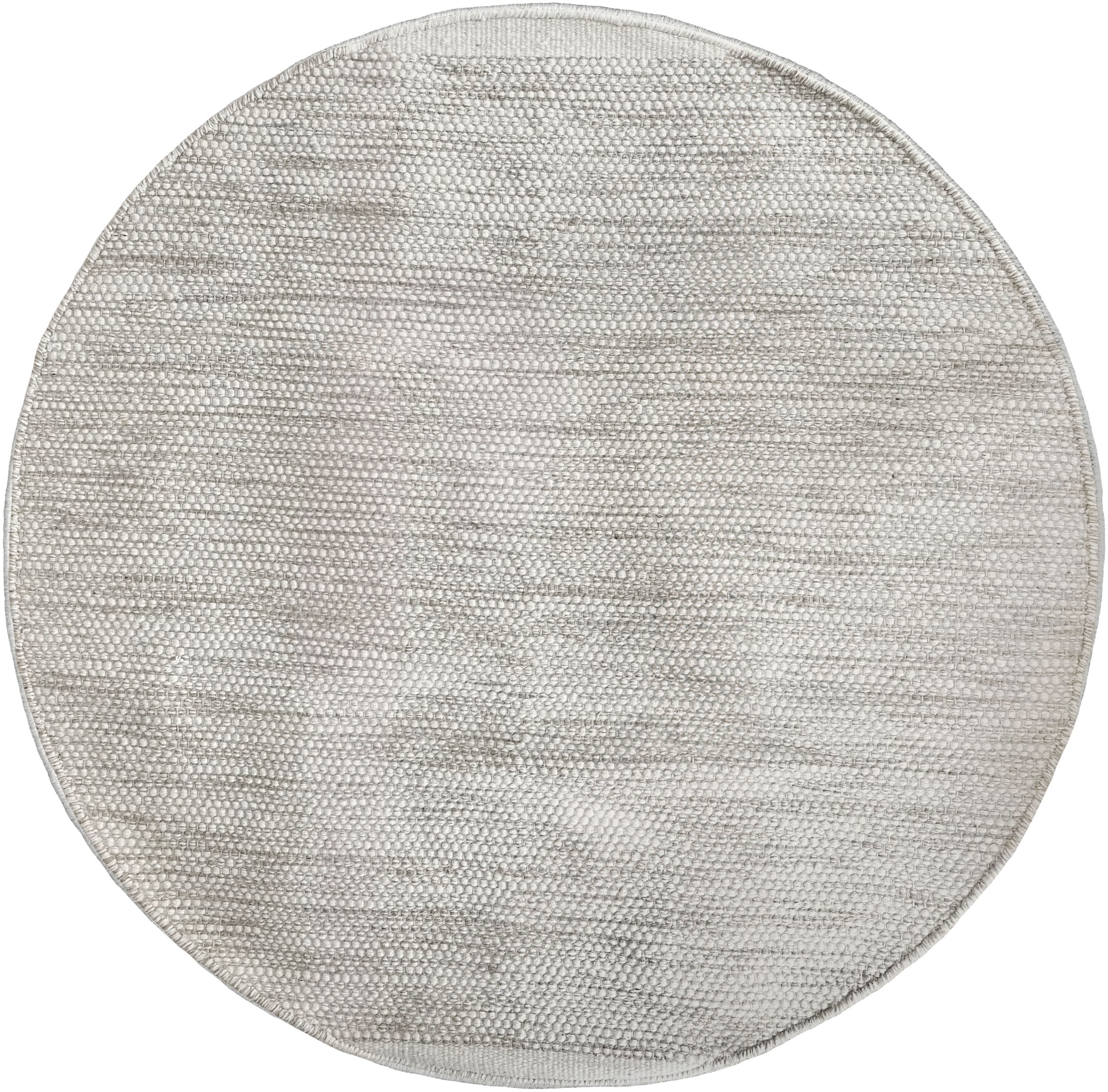 GOODproduct Wollteppich »Wolltraum Passion« rund 10 mm Höhe Wendeteppich, handgewebt, melierte Optik, reine Wolle, Wohnzimmer