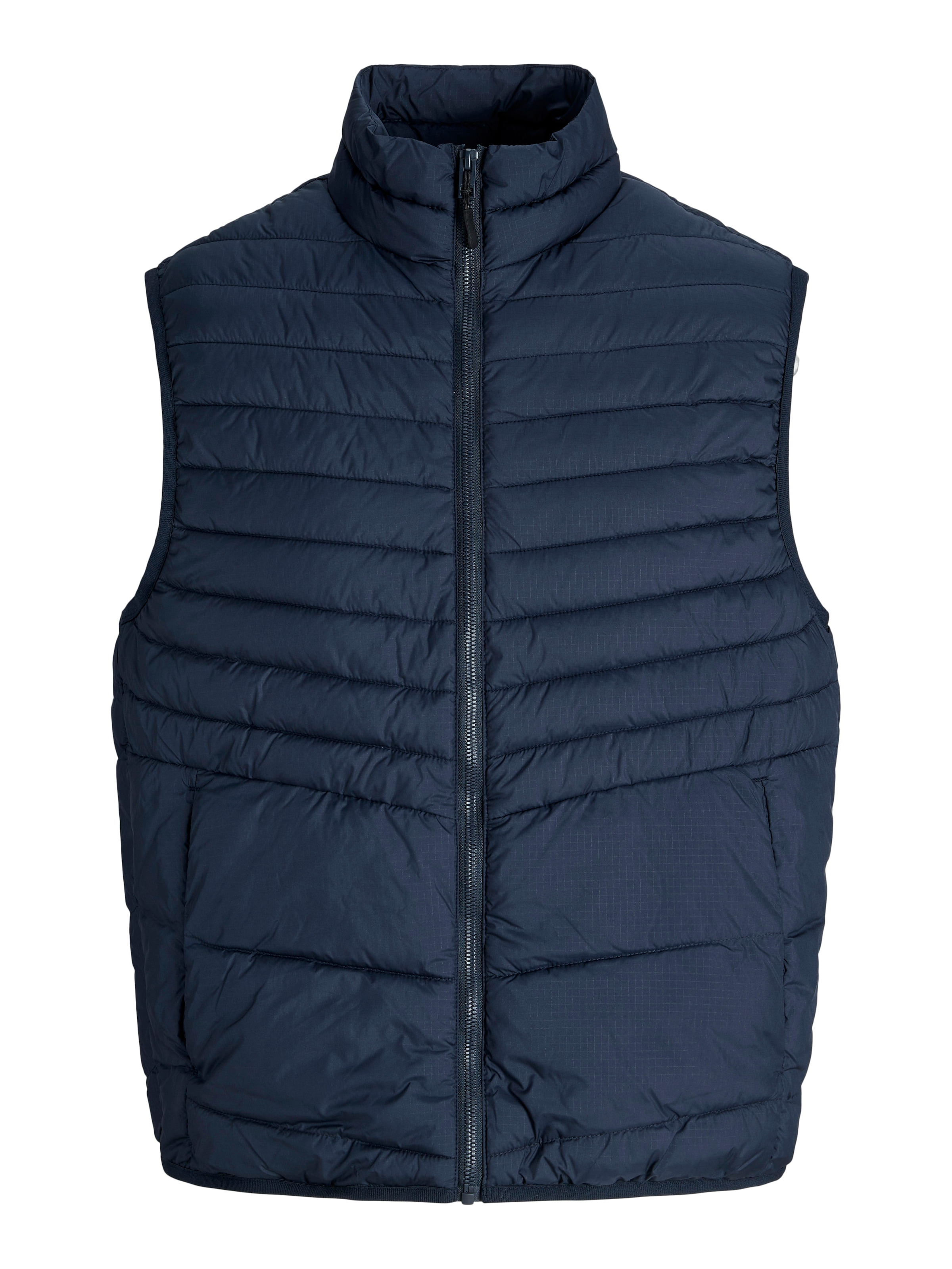 Jack & Jones Gilet matelassé »JJESTATE  Praktische Weste mit Beutel, ideal für unterwegs« unifarben, modisch, regular fit, Polyester