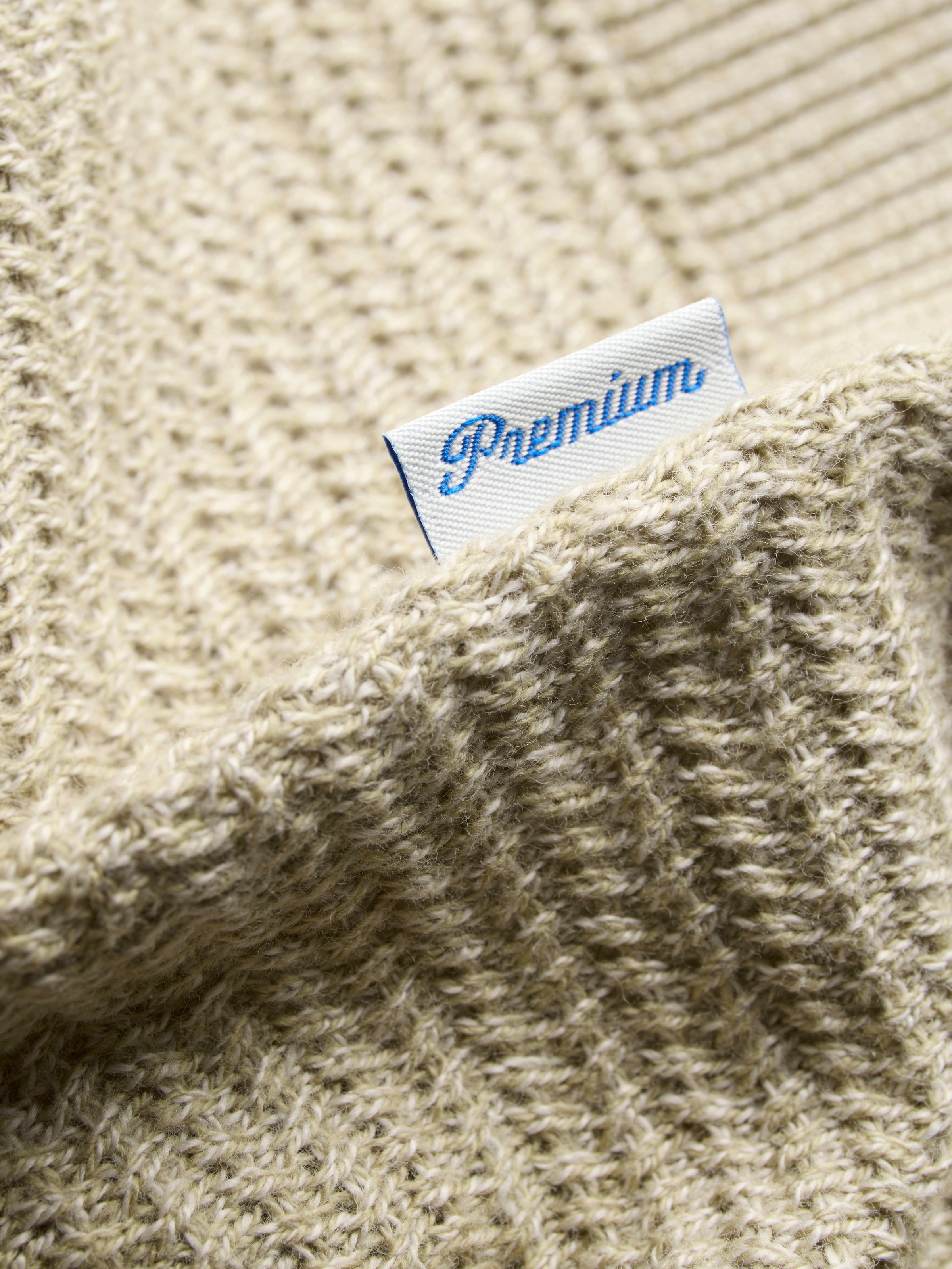 Jack & Jones Polokragenpullover »JPRBLURILEY KNIT SPLIT NECK LS SN«