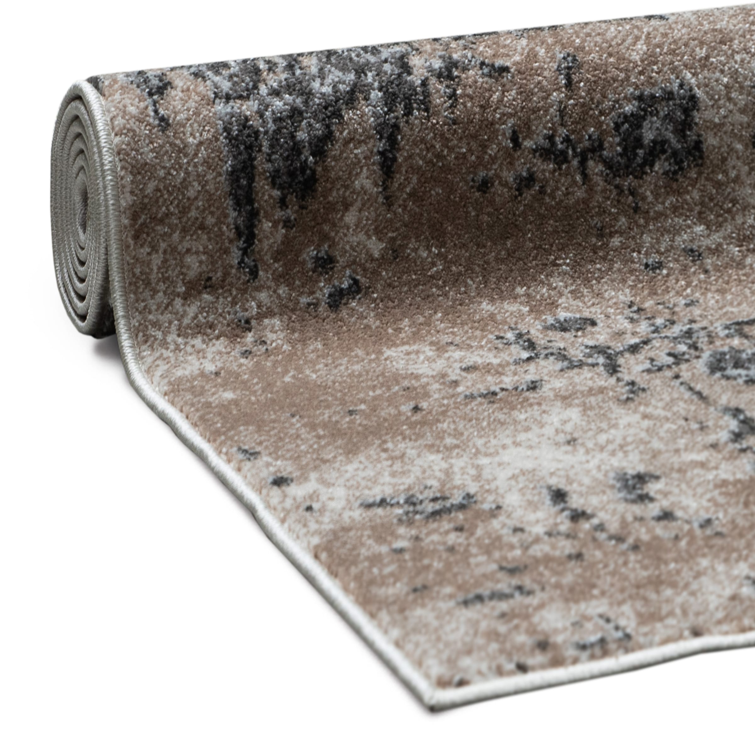 GOODproduct Teppich »Janory, Marmor-Optik« rechteckig 9 mm Höhe mit besonders weichem Flor, Kurzflor, modernes Design