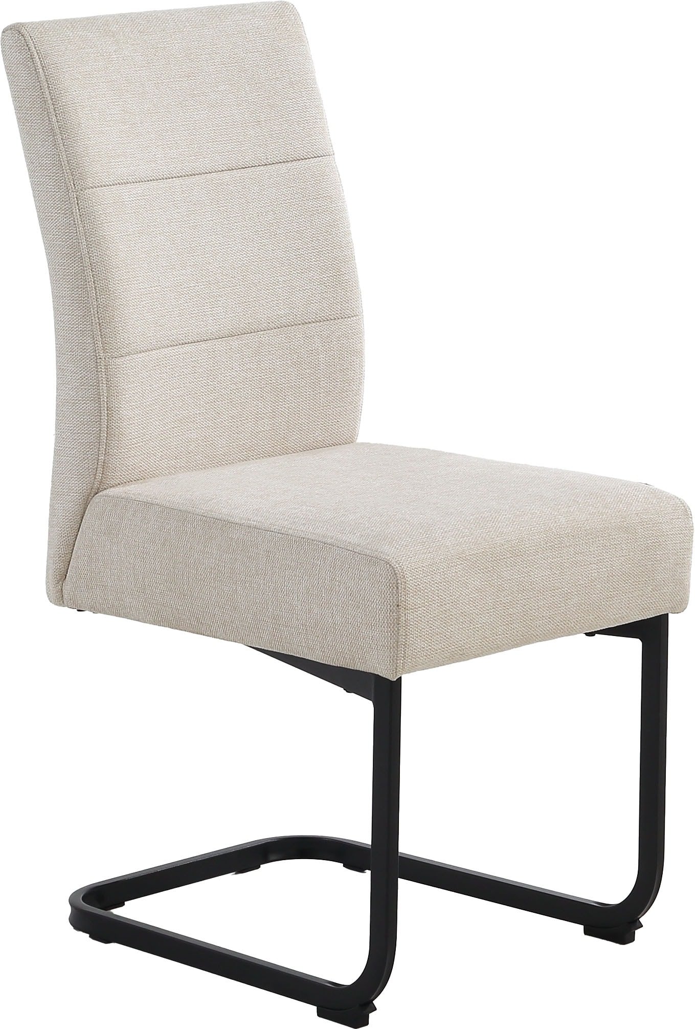 Jockenhöfer Gruppe Eckbankgruppe »Tisch, Bank und 2 Stühle, Taschenfederkern« Set, 4 tlg. Tisch (140x90cm) schwarz, Bank und Stühle anthrazit oder beige