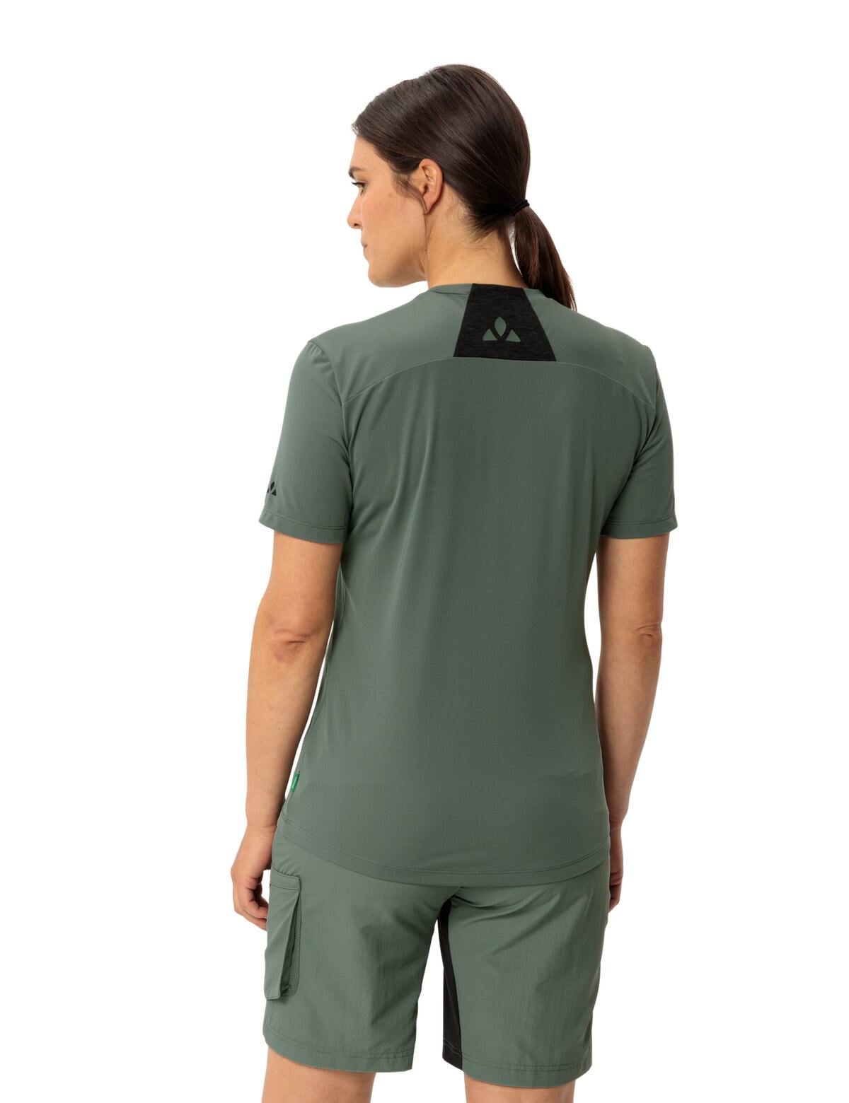 VAUDE T-shirt fonctionnel »Wo Qimsa Logo Shirt« manches courtes, col rond, pour activités sportives