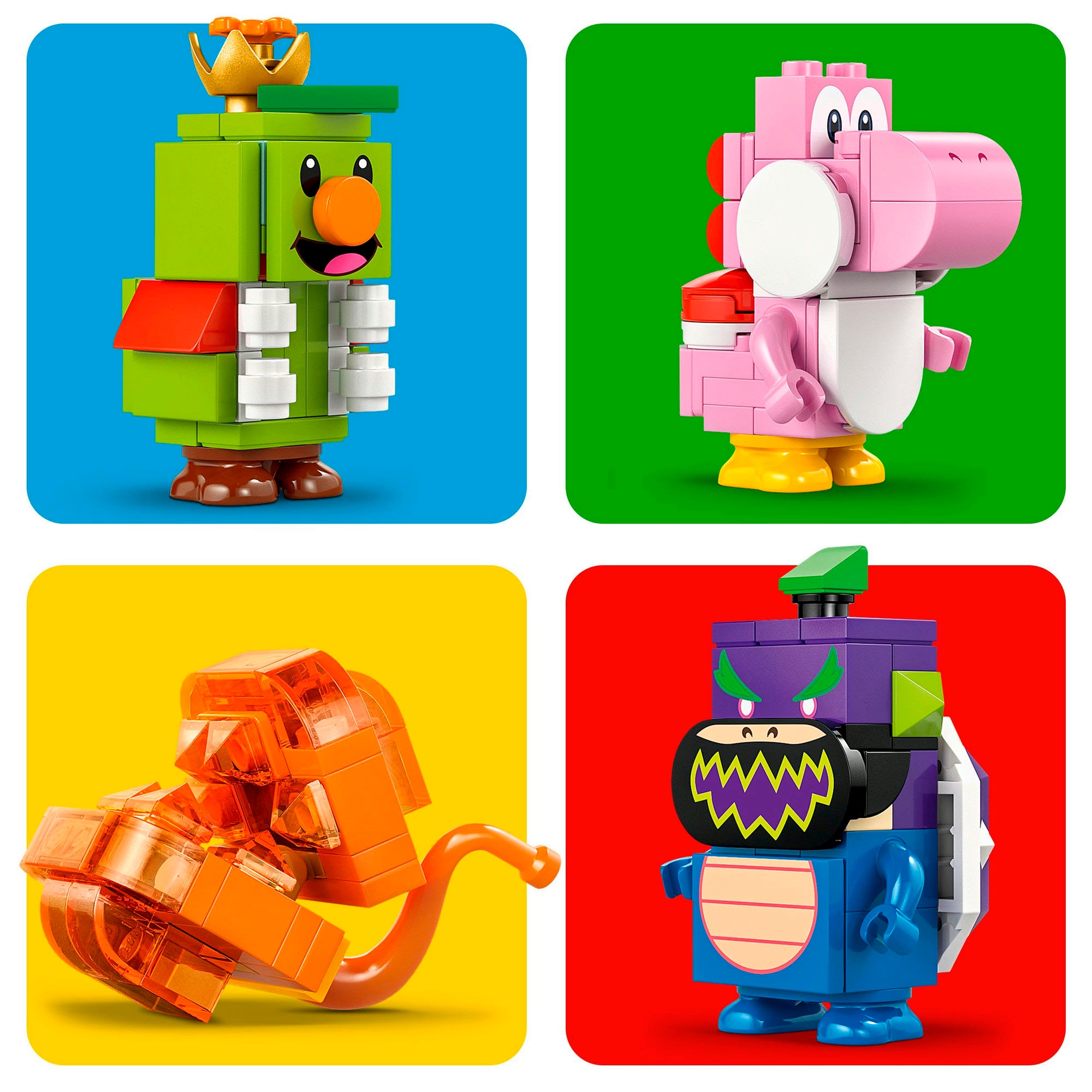 LEGO® Konstruktionsspielsteine »Prinz Florian & Schloss-Bowser (72042), LEGO Super Mario« Made in Europe