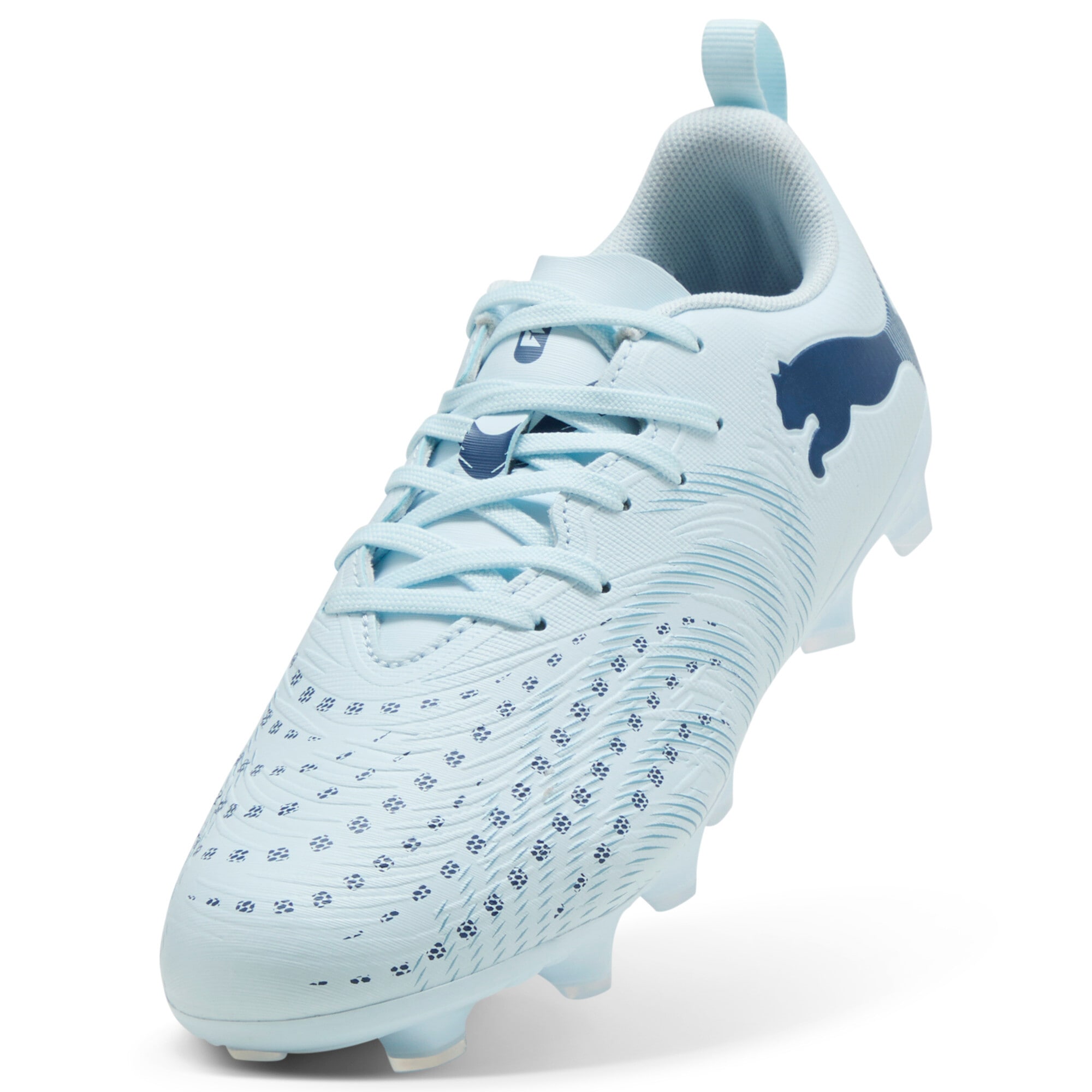 PUMA Chaussure de football »FUTURE 9 PLAY FG/AG JR«  mit Nockensohle für Rasen- und Kunstrasenplätze, mit Schnürung