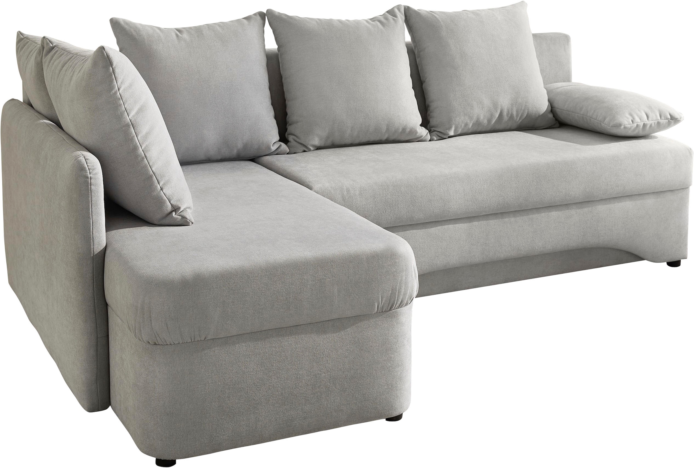 Jockenhöfer Gruppe Ecksofa »Nivaris L-Form, B: 197 cm« mit Schlaffunktion & Bettkasten, Unser Dauertiefpreis