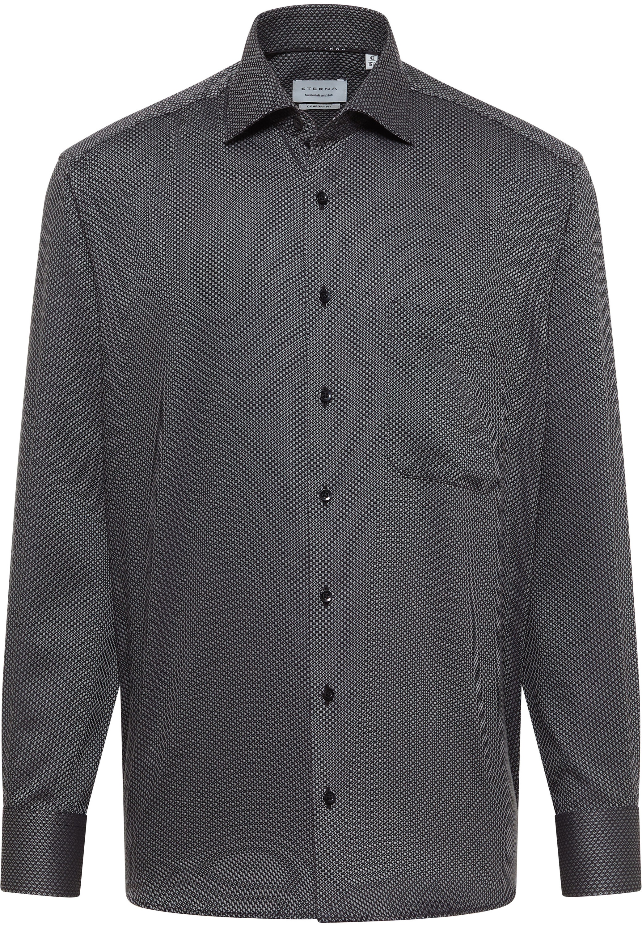 Eterna Langarmhemd »COMFORT FIT« NON IRON (bügelfrei)