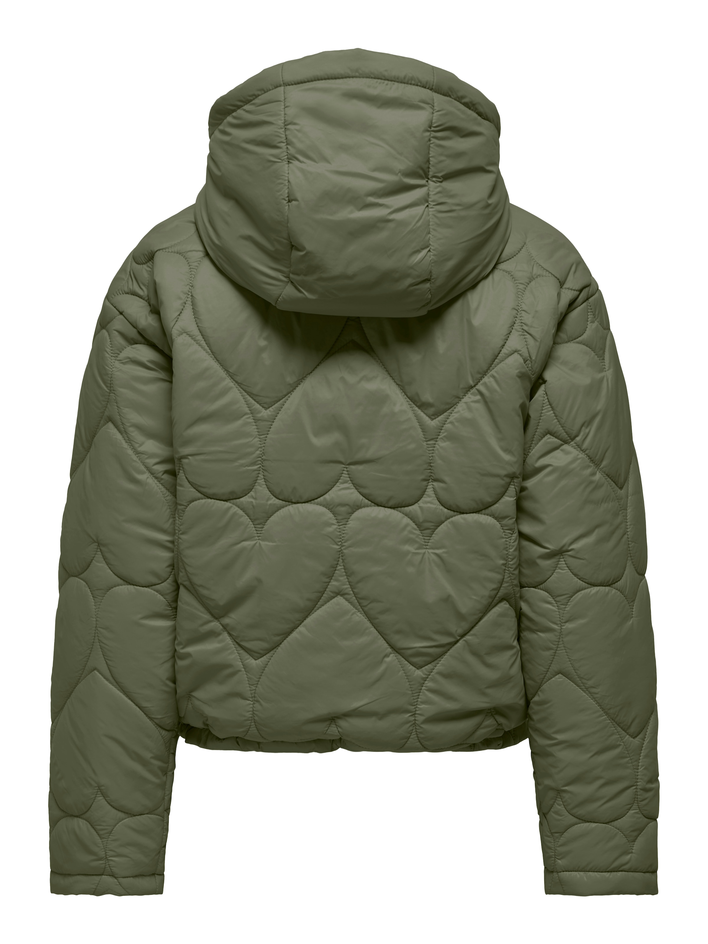 ONLY Veste matelassée »ONLTAHIA LW HEART HOOD JACKET CC OTW« avec capuche fibre synthétique