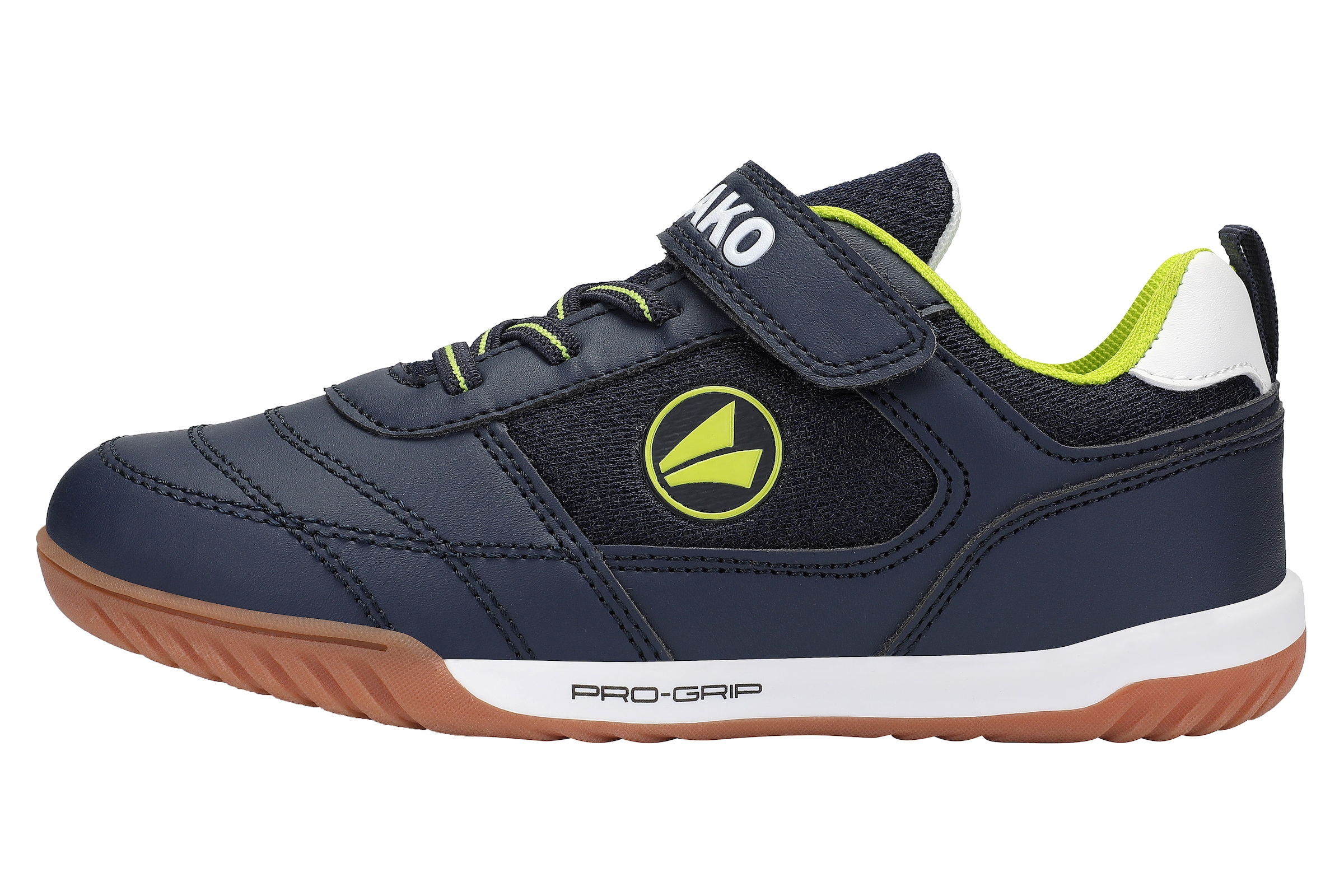 Jako Sneakers »J-SH Winger EV«  Chaussure d’intérieur, pour enfants, non marquante, fermeture velcro