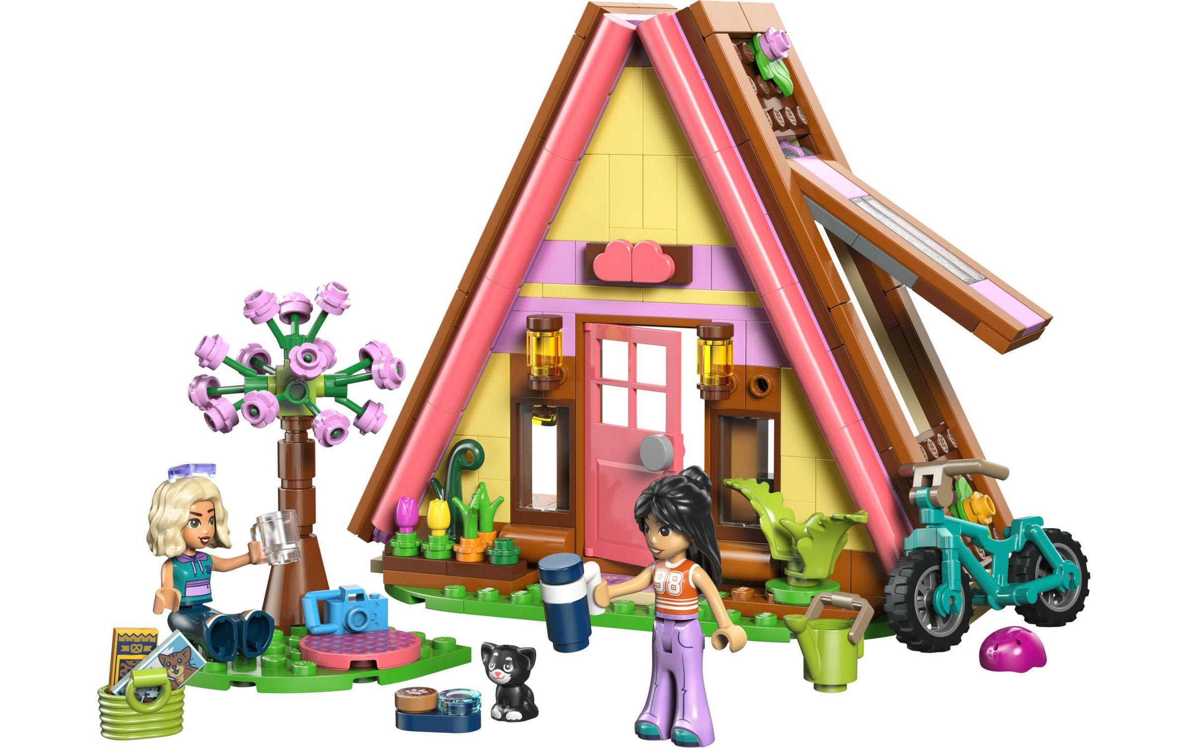 LEGO® Pions de construction »Glampinghütte in freier Natur (42682), LEGO Friends« fabriqué en Europe