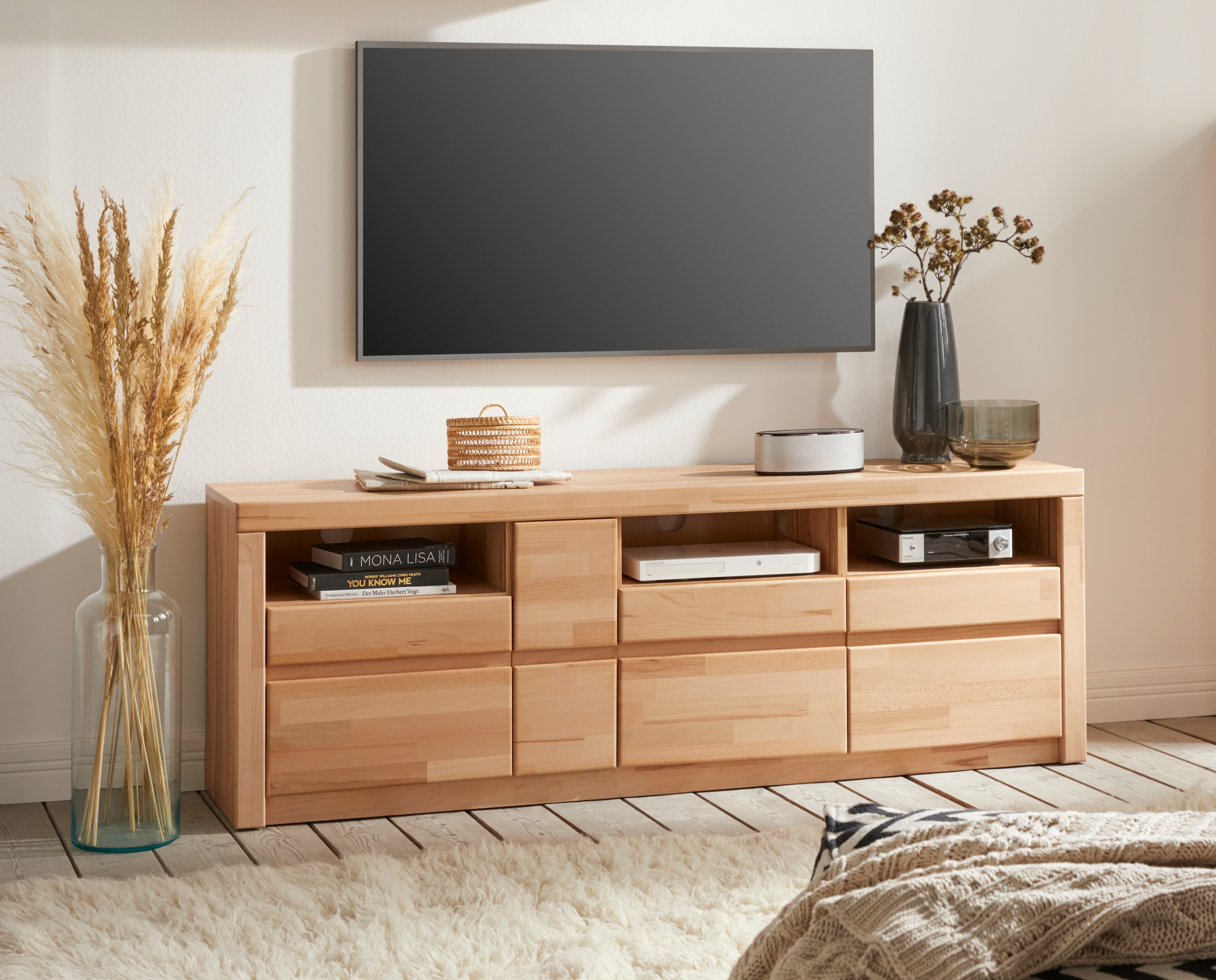 Home affaire Lowboard »Silkeborg« Breite 160 cm