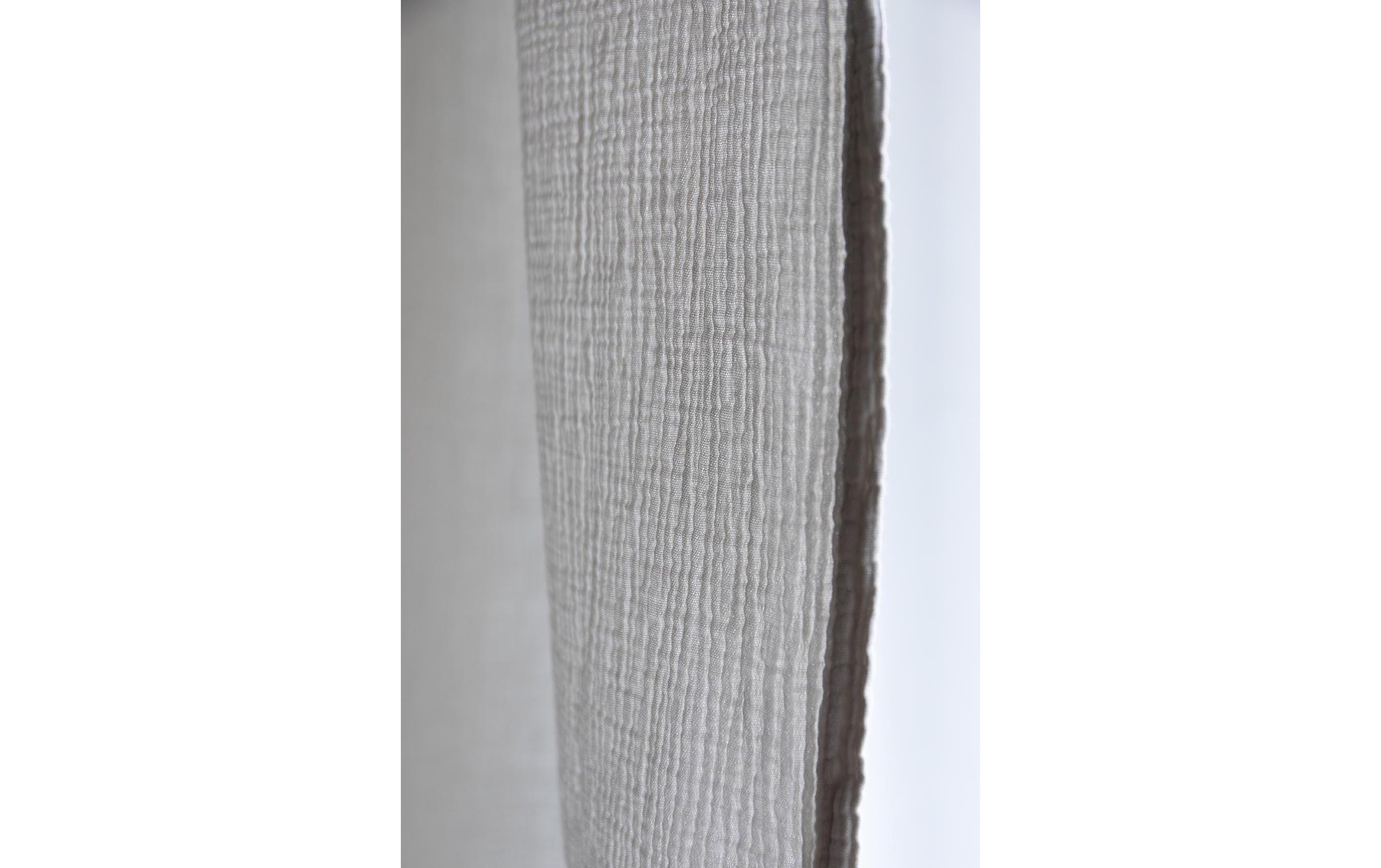 Urbanara Rideau »2er-Set Musselin Trofa 135 cm x 320 cm« Ruban plissé 2 cuis tlg.