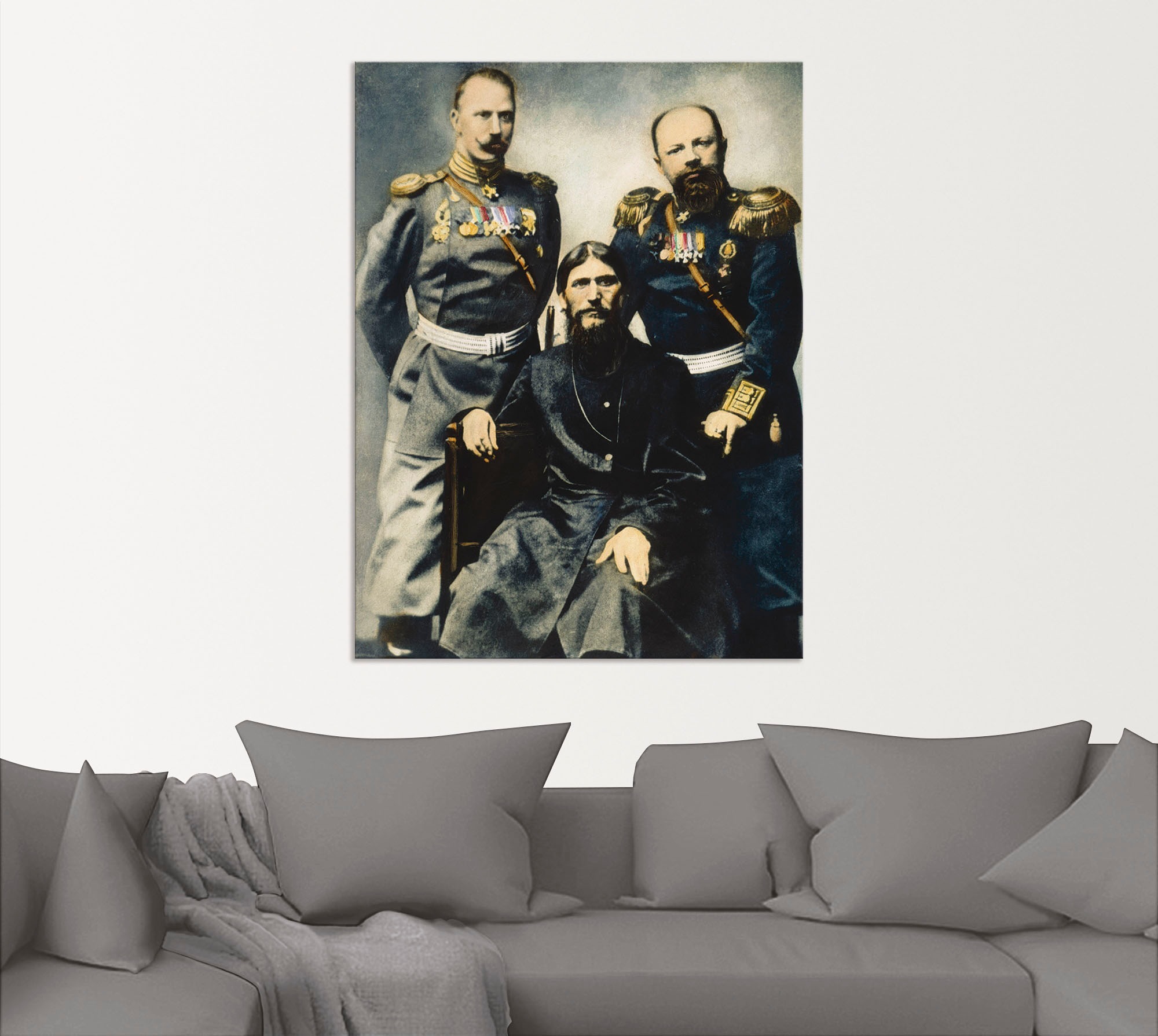 Artland Impression alu-dibond »Rasputin, Russischer Mönch« 1 cuis tlg. für Innen- und Aussenbereich geeignet, Outdoorbild