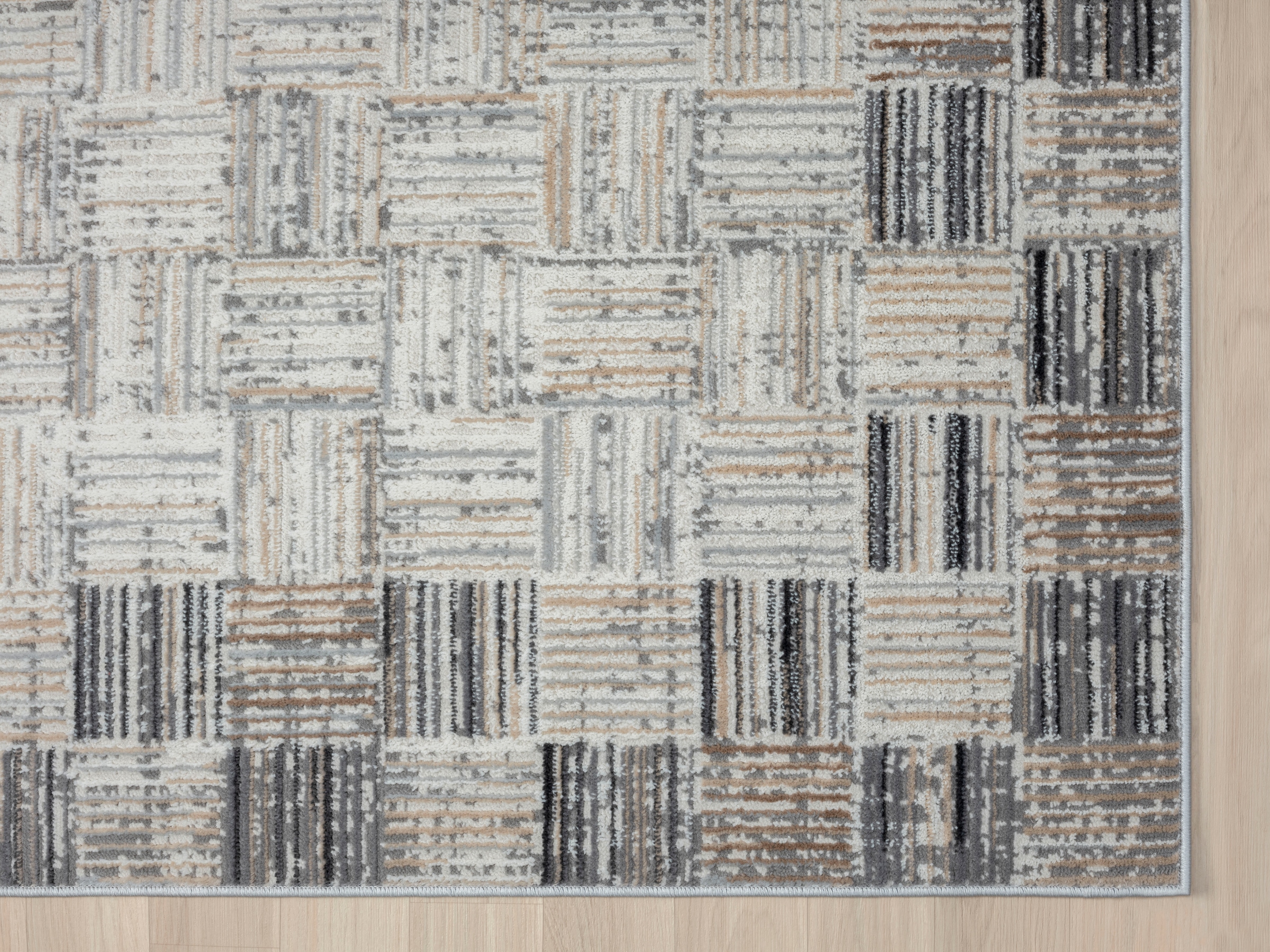 GOODproduct Tapis »Yasmin, LAGERRÄUMUNG!« Rectangulaire 8 mm Höhe Kurzflor, modernes Design, mit Bordüre, pflegeleicht, Wohnzimmer