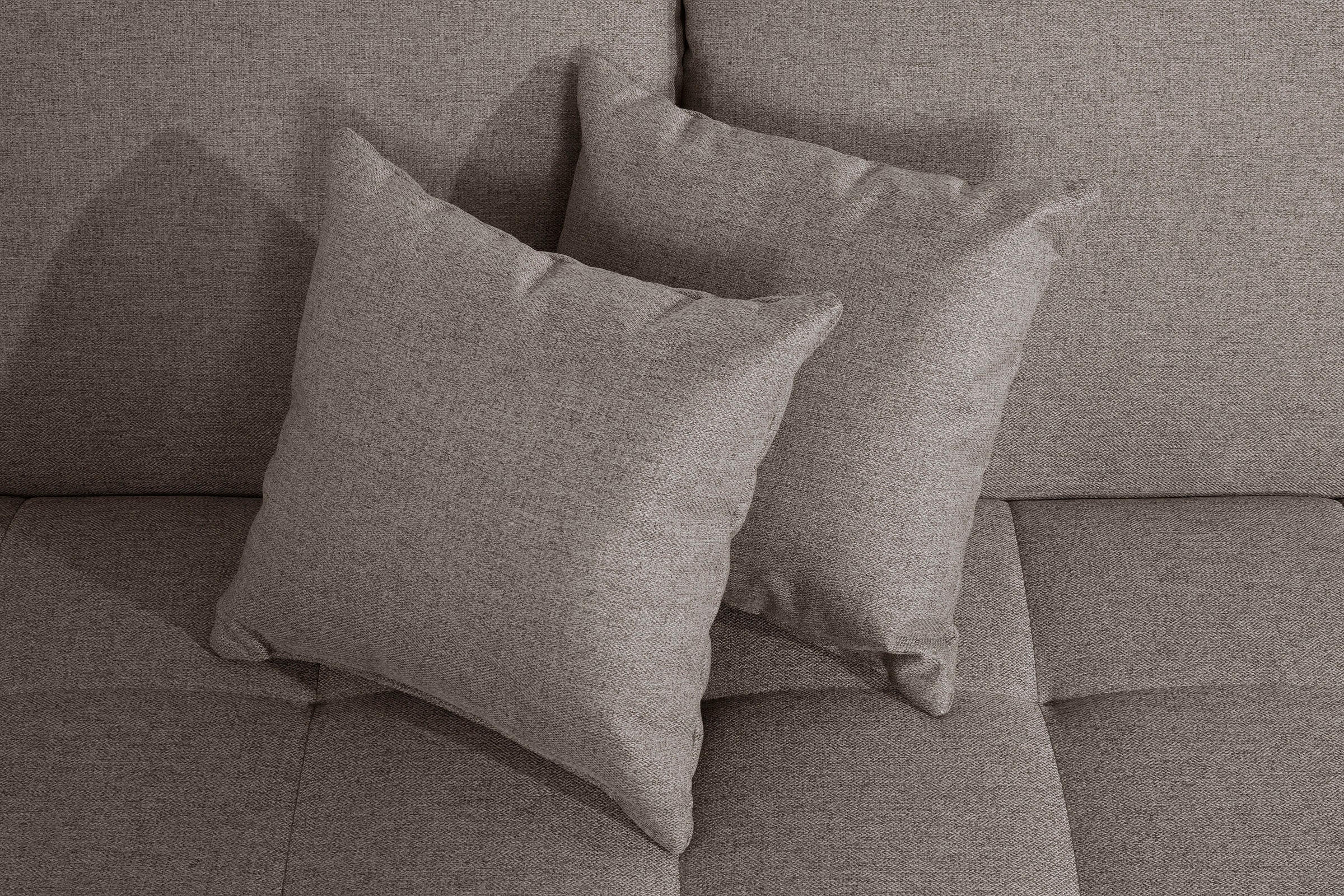 DOMO collection 2,5-places »Franzi, zeitlos und elegant, moderne Sitzheftung« wahlweise mit Kopfteilverstellung, inklusive Zierkissen