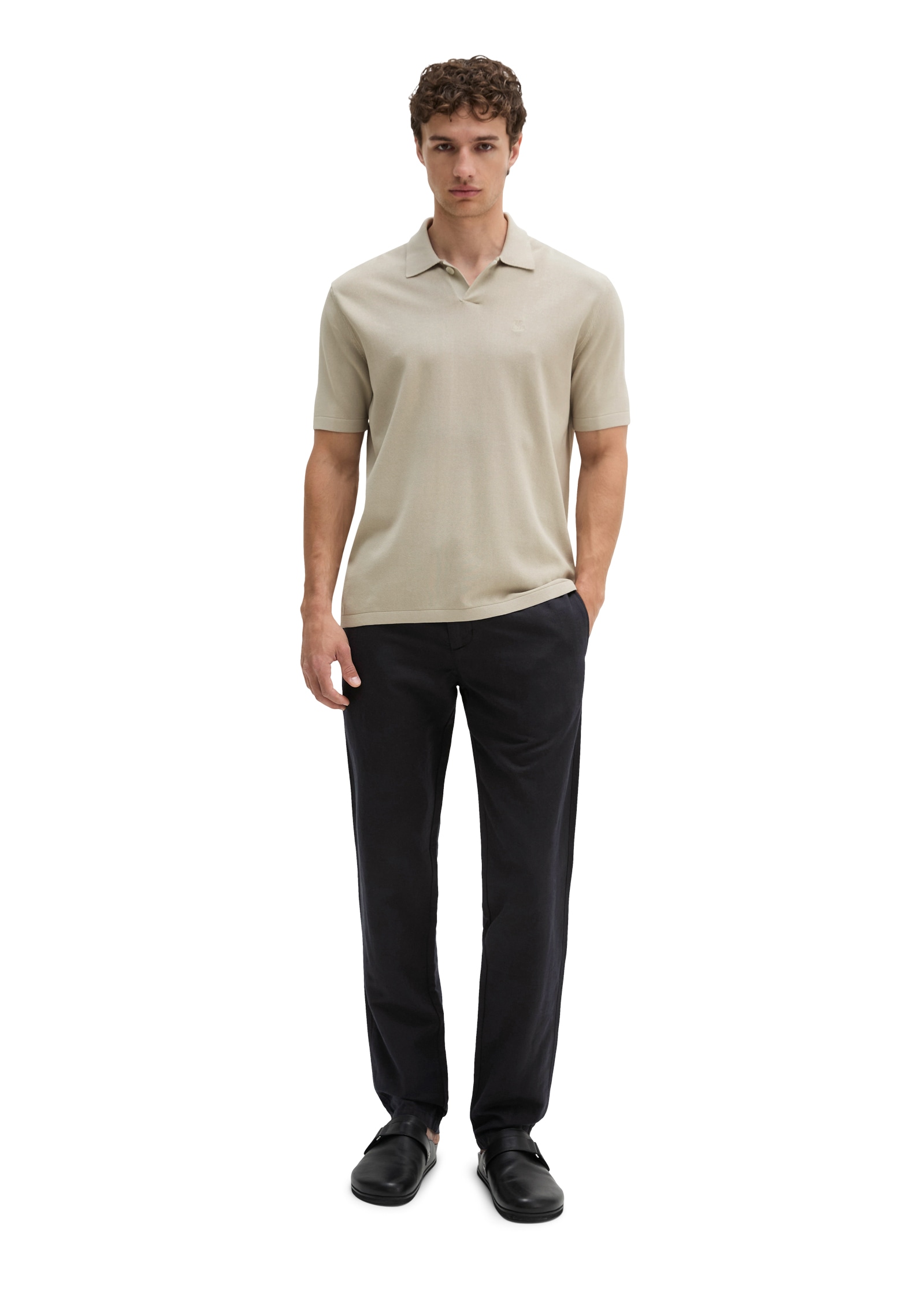 Marc O'Polo Poloshirt regular aus reiner Bio-Baumwolle