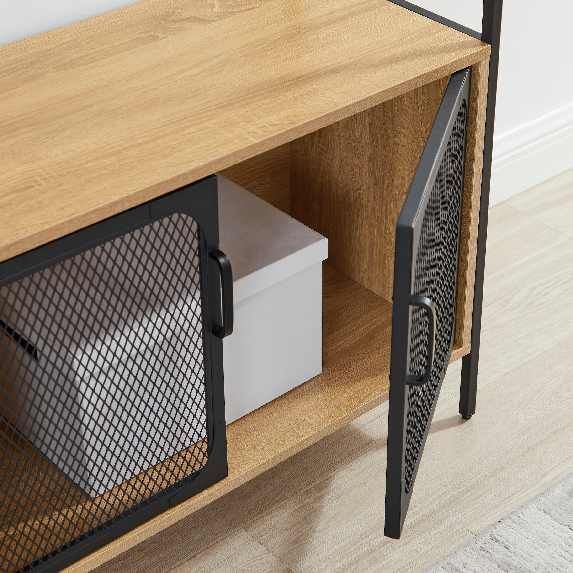 GOODproduct Étagère »Amance« Metallgestell, viel Stauraum und ideal für Saugroboter, Höhe 177 cm