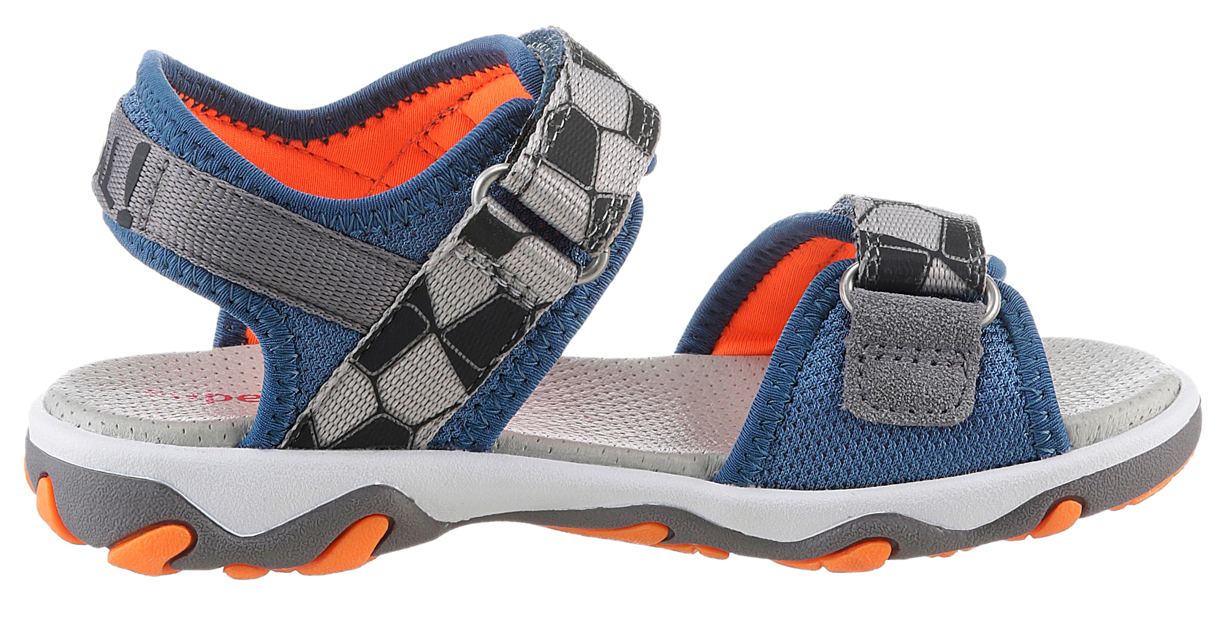 Superfit Sandale »MIKE 3.0 WMS: mittel«  Sandale outdoor avec velcro, logo football, gabarit de taille à télécharger