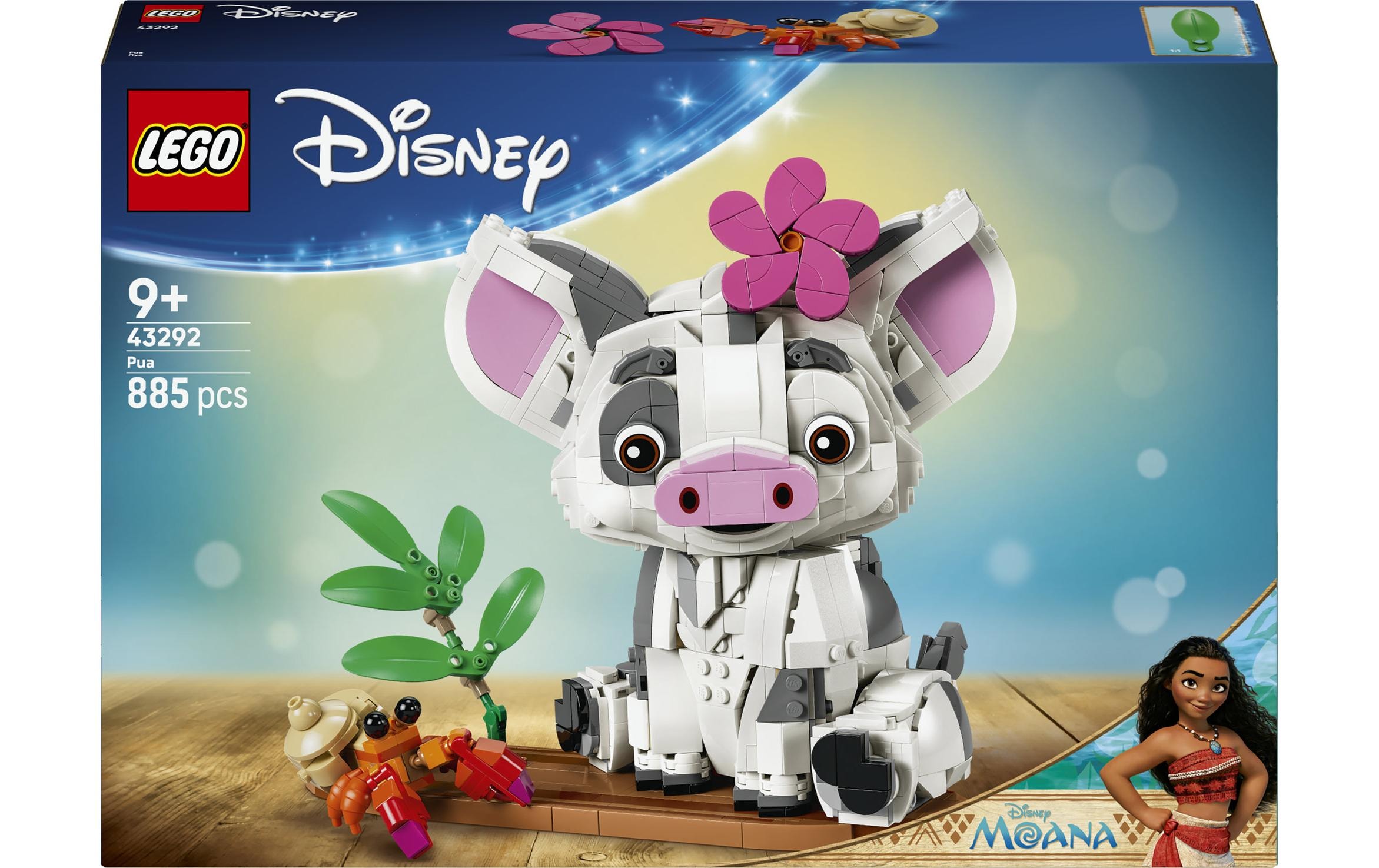 LEGO® Pions de construction »Pua (43292), LEGO Disney Princess« fabriqué en Europe