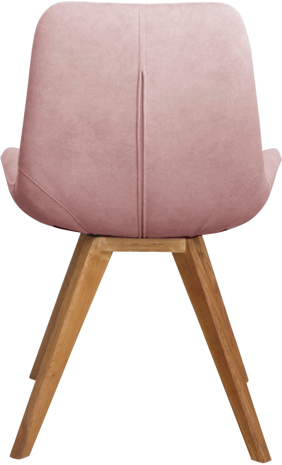 GOODproduct Schalenstuhl »Bratislava« (Set) 2 Stk.Gestell Eiche massiv geölt, Easy Care-Stoff