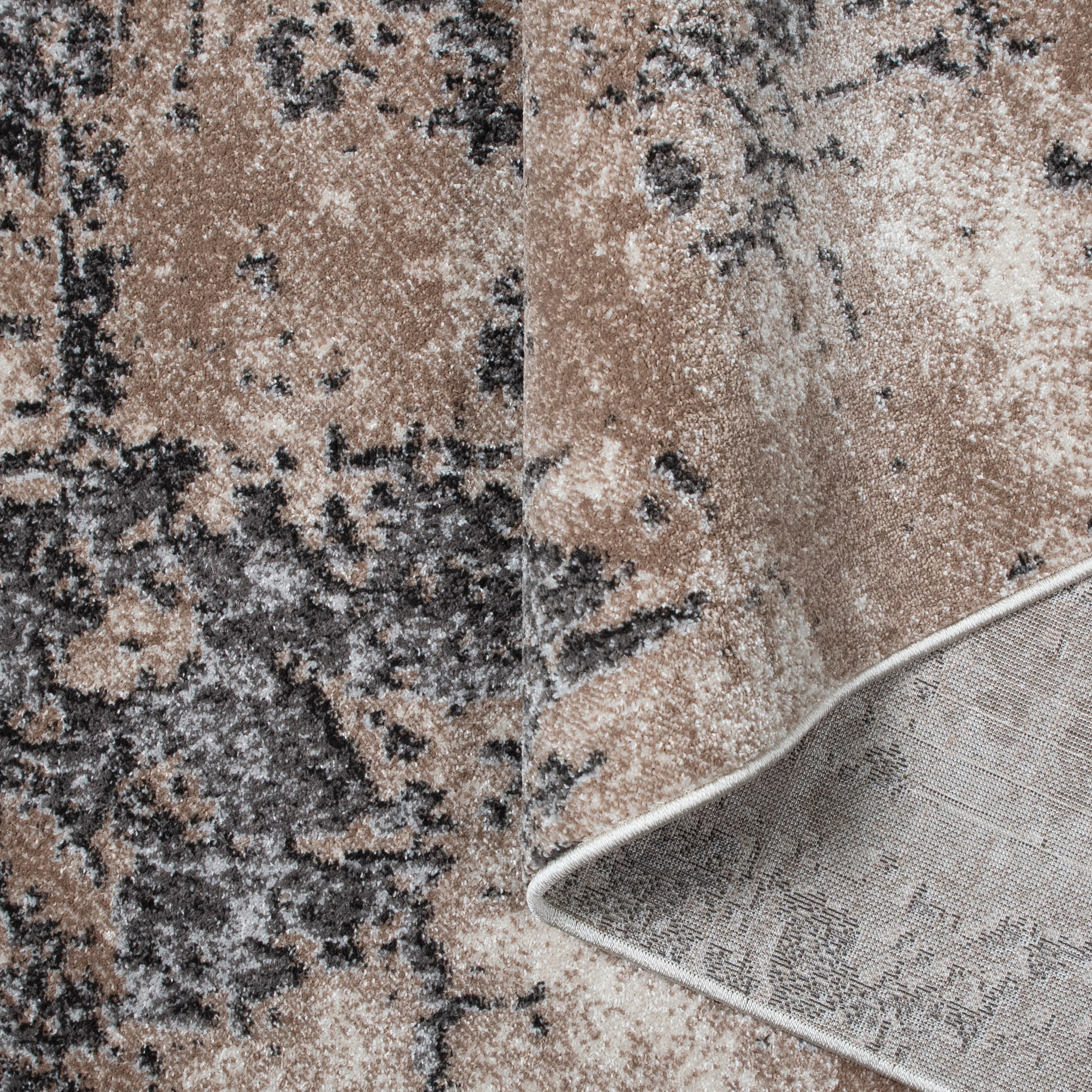 GOODproduct Teppich »Janory, Marmor-Optik« rechteckig 9 mm Höhe mit besonders weichem Flor, Kurzflor, modernes Design