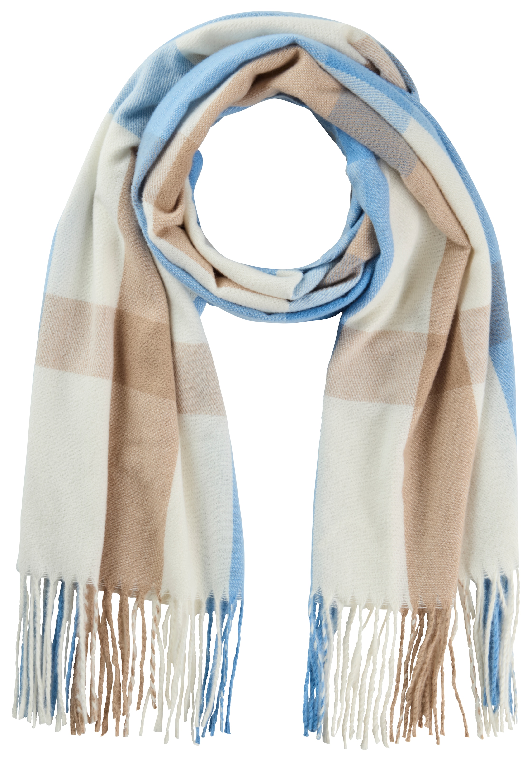 Laura Scott Modeschal im klassischen Karo-Design in modischen Farbekombinationen - NEW