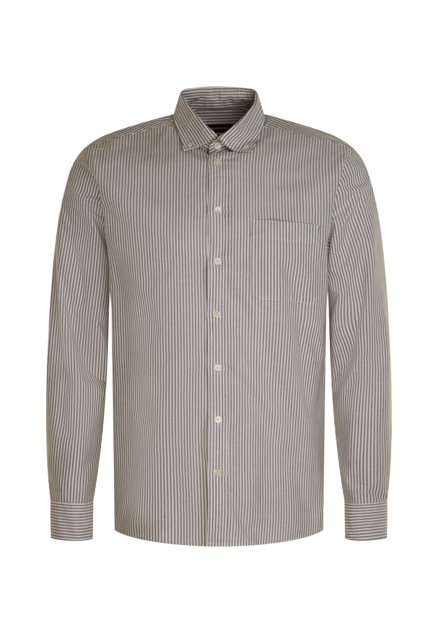 seidensticker Chemise d'affaires »Schwarze Rose« Regular 1/1 Button-Down-Kragen Streifen