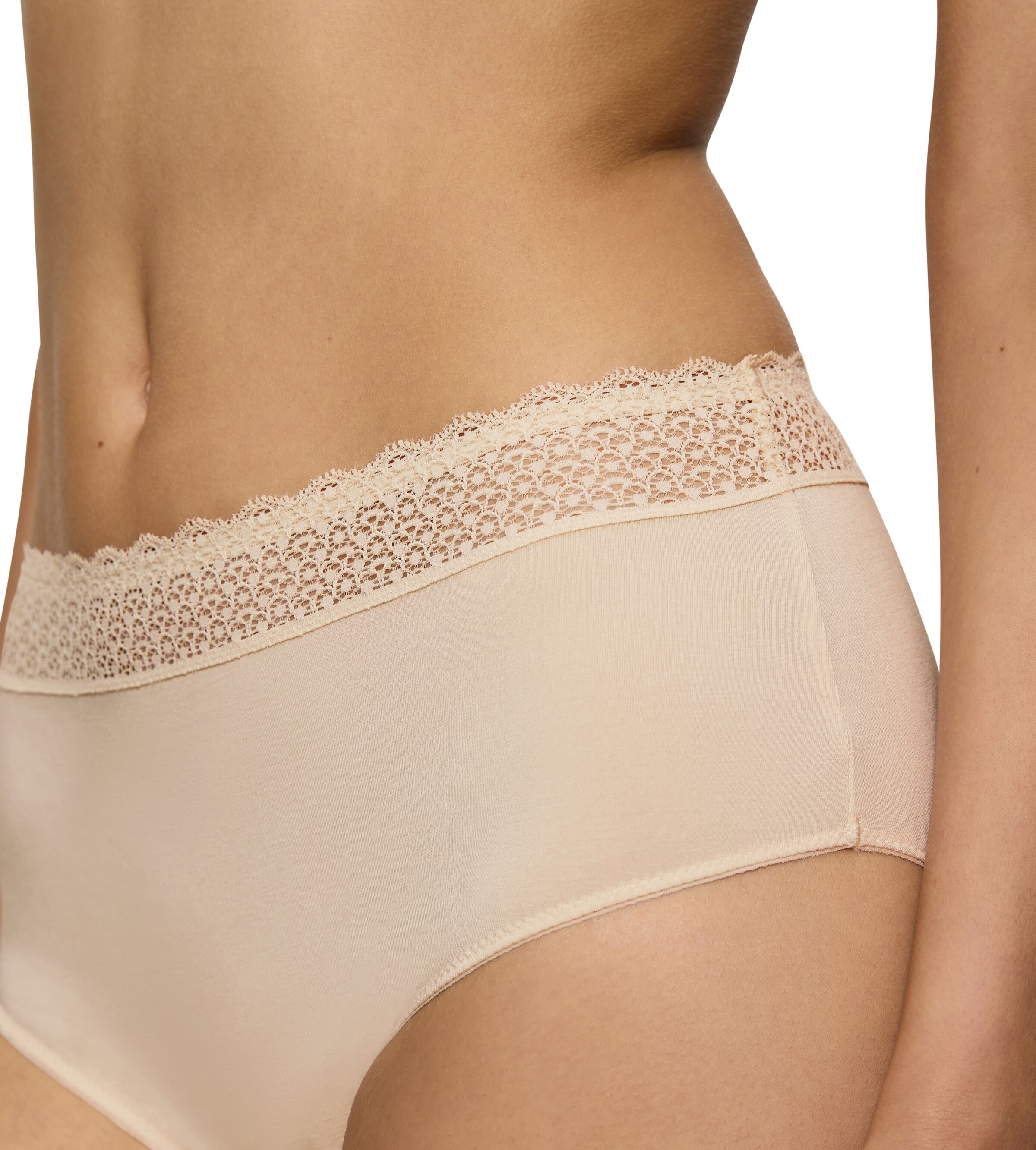 Triumph Midislip »Feel of Modal«, sehr weich, elastischer Bund mit Spitze, leicht