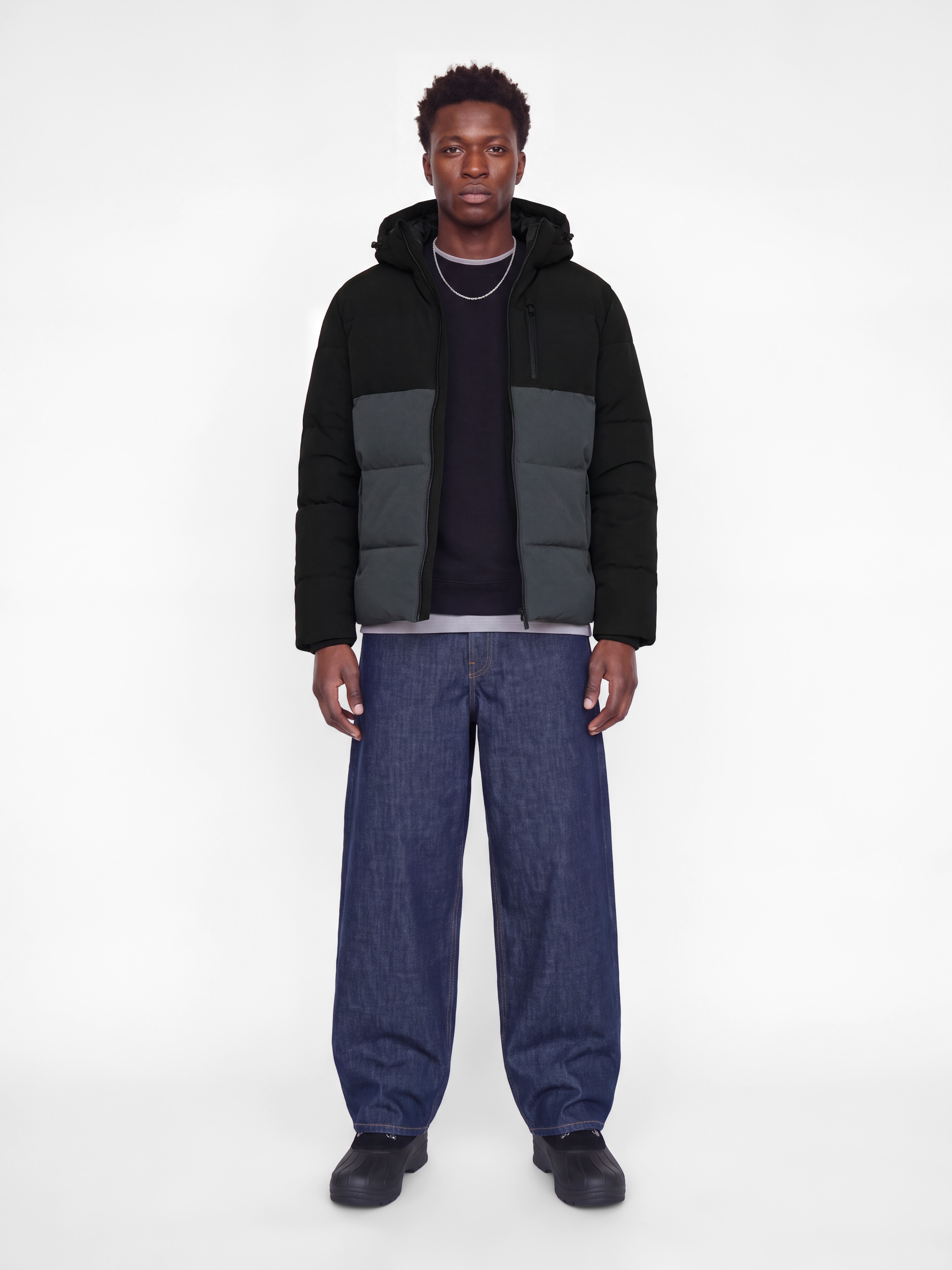 Jack & Jones Steppjacke »JJEBECKS PUFFER SN« mit Kapuze Kunstfaser, regular fit