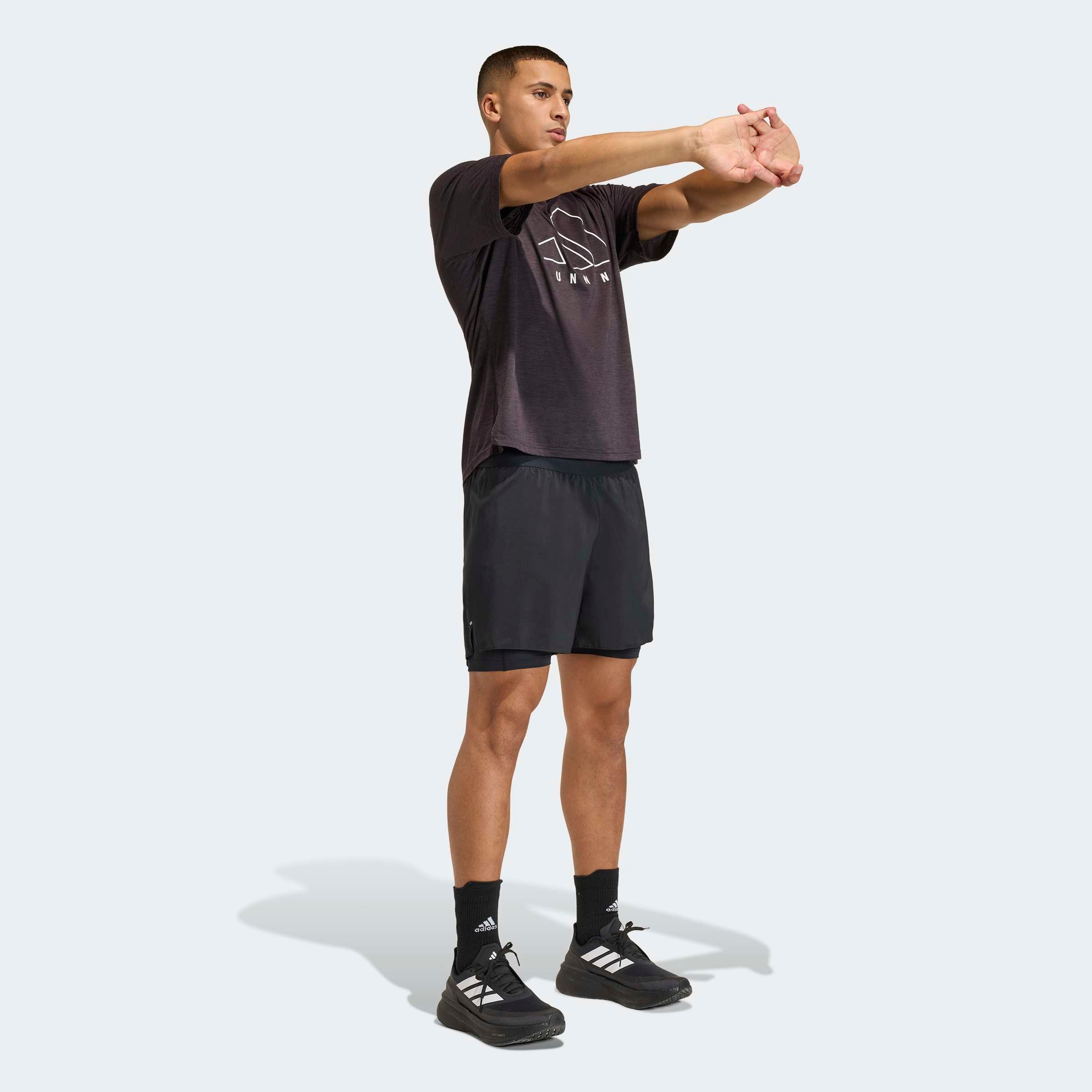 adidas Performance Short de course »ADI365 RUNNING ESSENTIALS 2IN1«