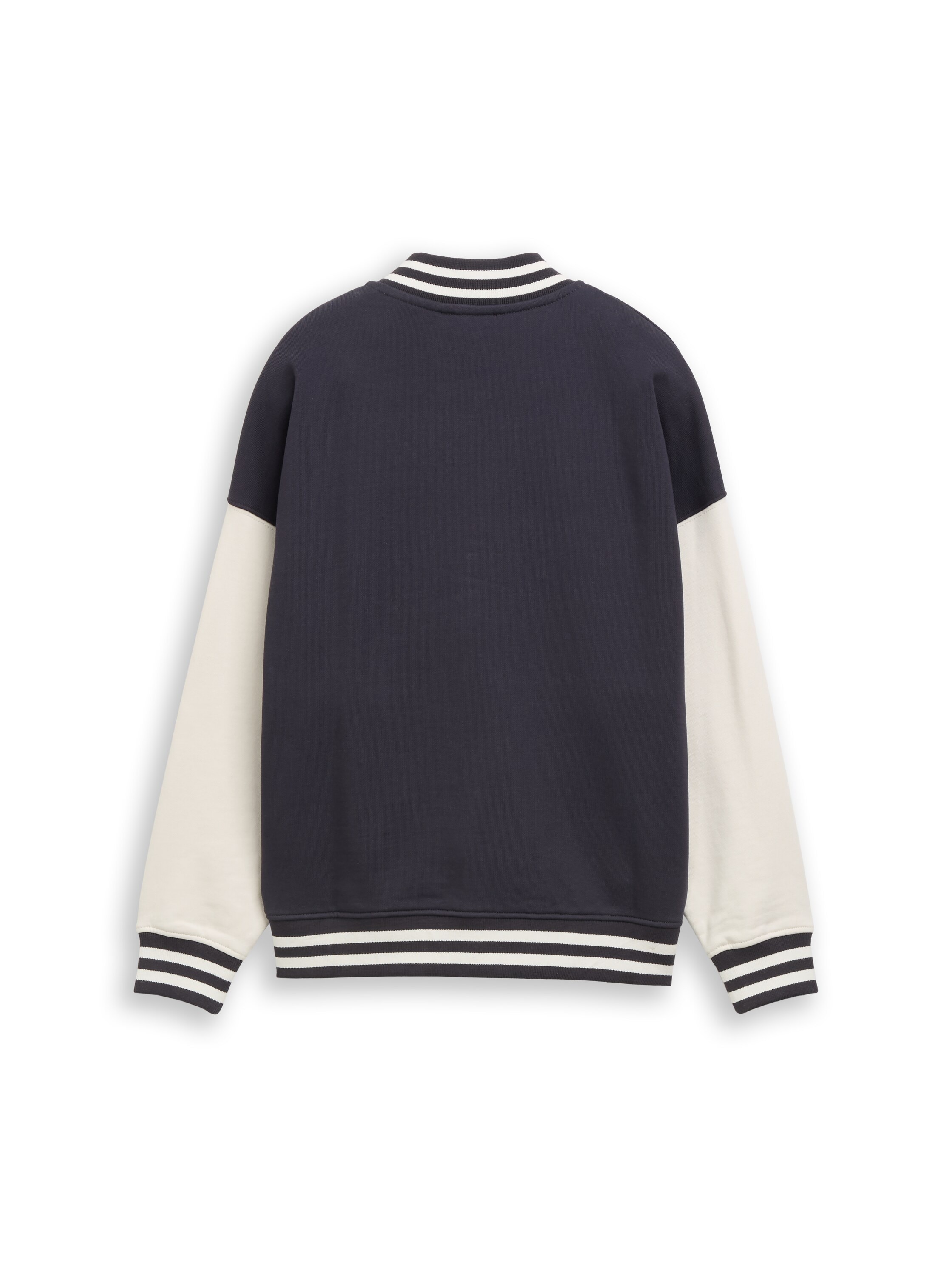 TOM TAILOR Veste collège sans capuche Collegejacke im Coloblocking mit Peanuts-Print