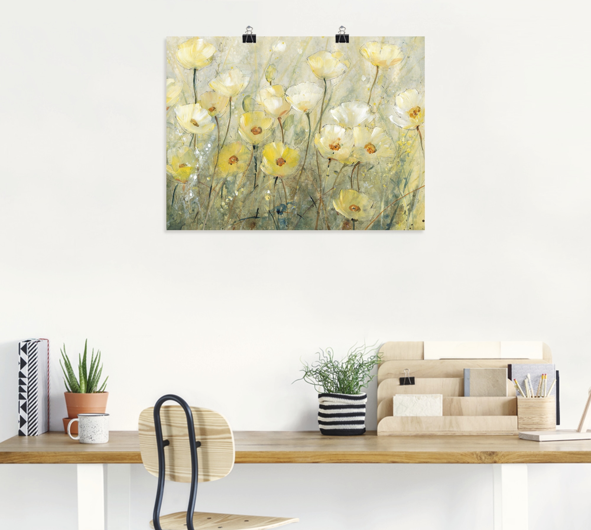 Artland Wandbild »Sommer in voller Blüte II« Blumenwiese 1 Stk. tlg. als Leinwandbild, Poster in verschied. Grössen