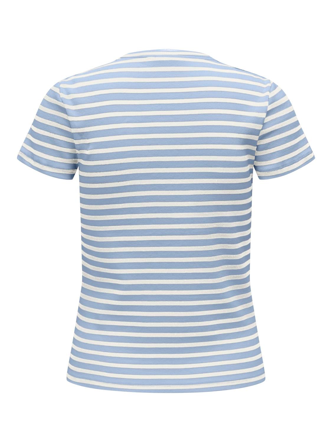 JDY Rundhalsshirt »JDYSOLAR S/S O NECK TOP JRS NOOS«