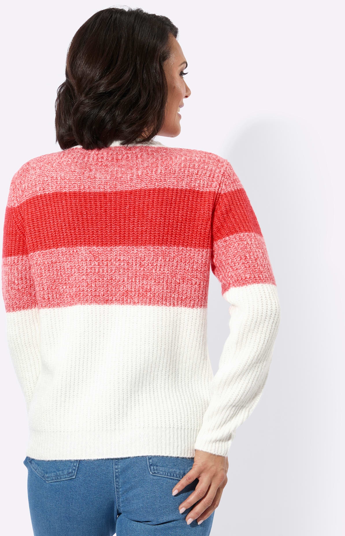 Casual Looks Pull à col rond »Rundhals-Pullover«