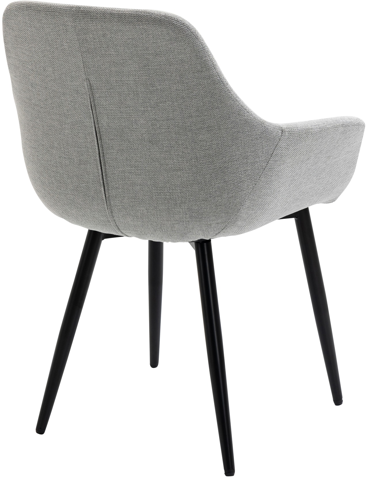 SalesFever Essgruppe »- stilvolles Design« Set, 5 Stk. tlg. 5-teiliges Set mit authentischer Baumkanten-Tischplatte