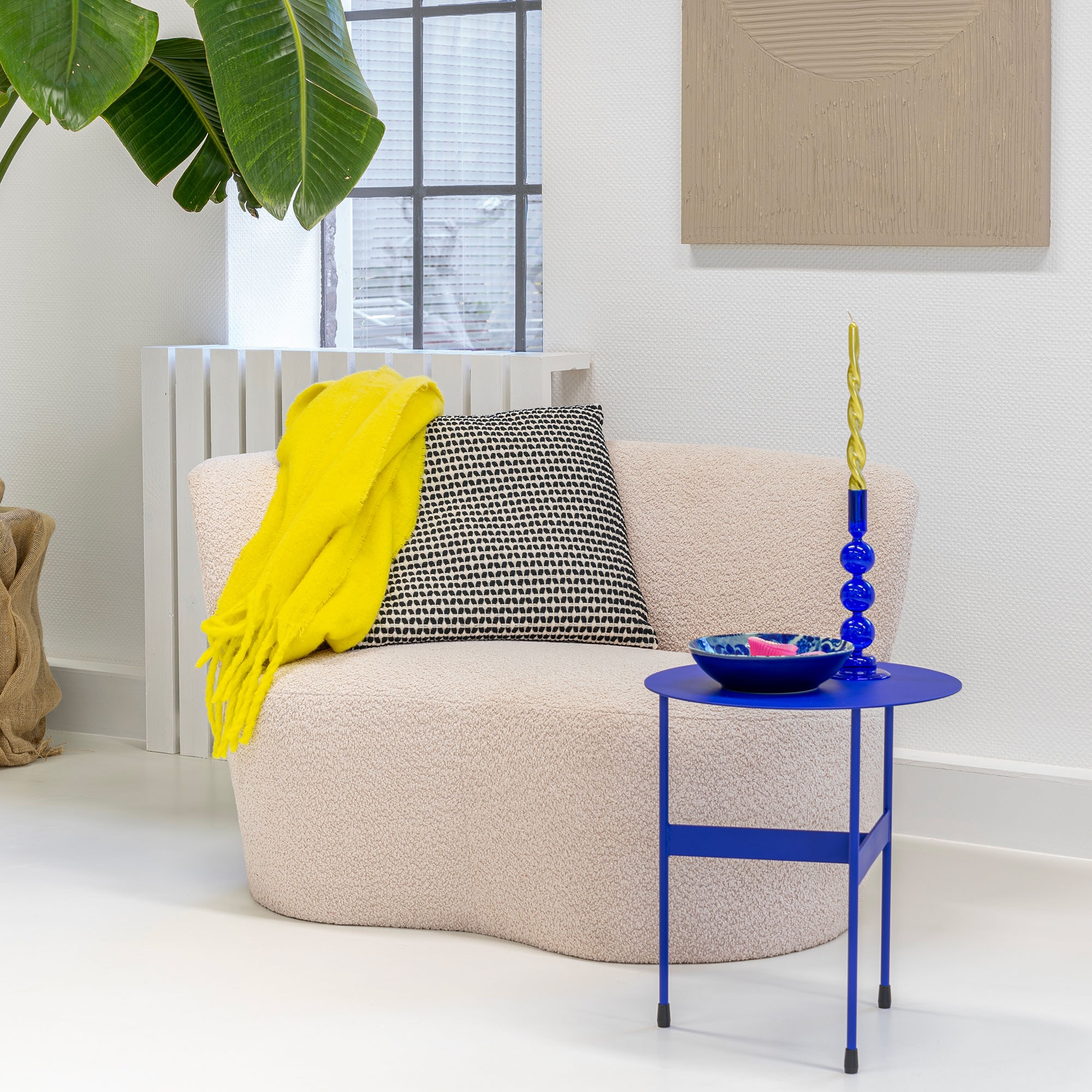 Spinder Design Table d'appoint »MIRA HIGH« table d'appoint en acier