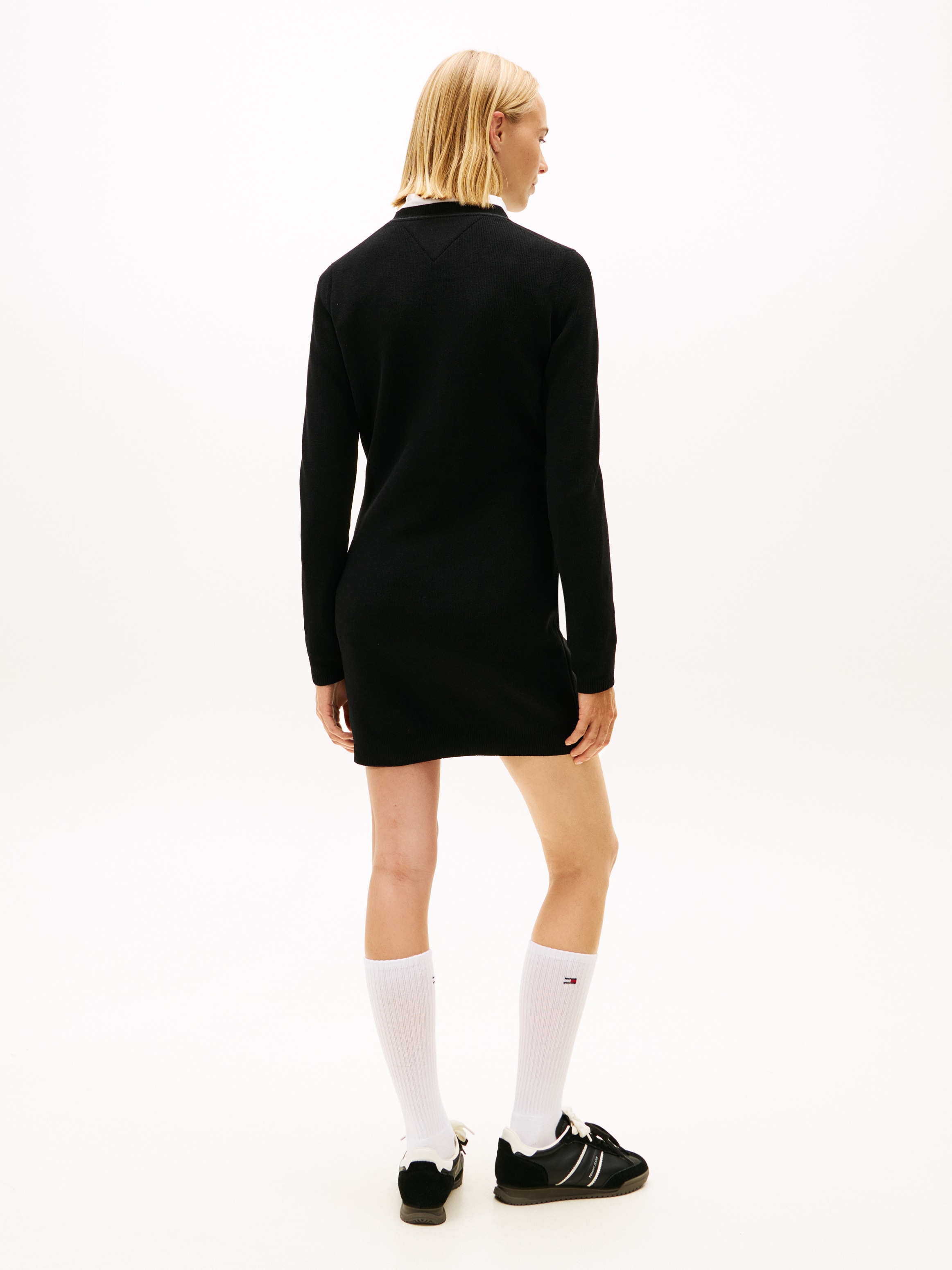 Tommy Jeans Sweatkleid »TJW MINI SCRIPT SWEATER DRESS«