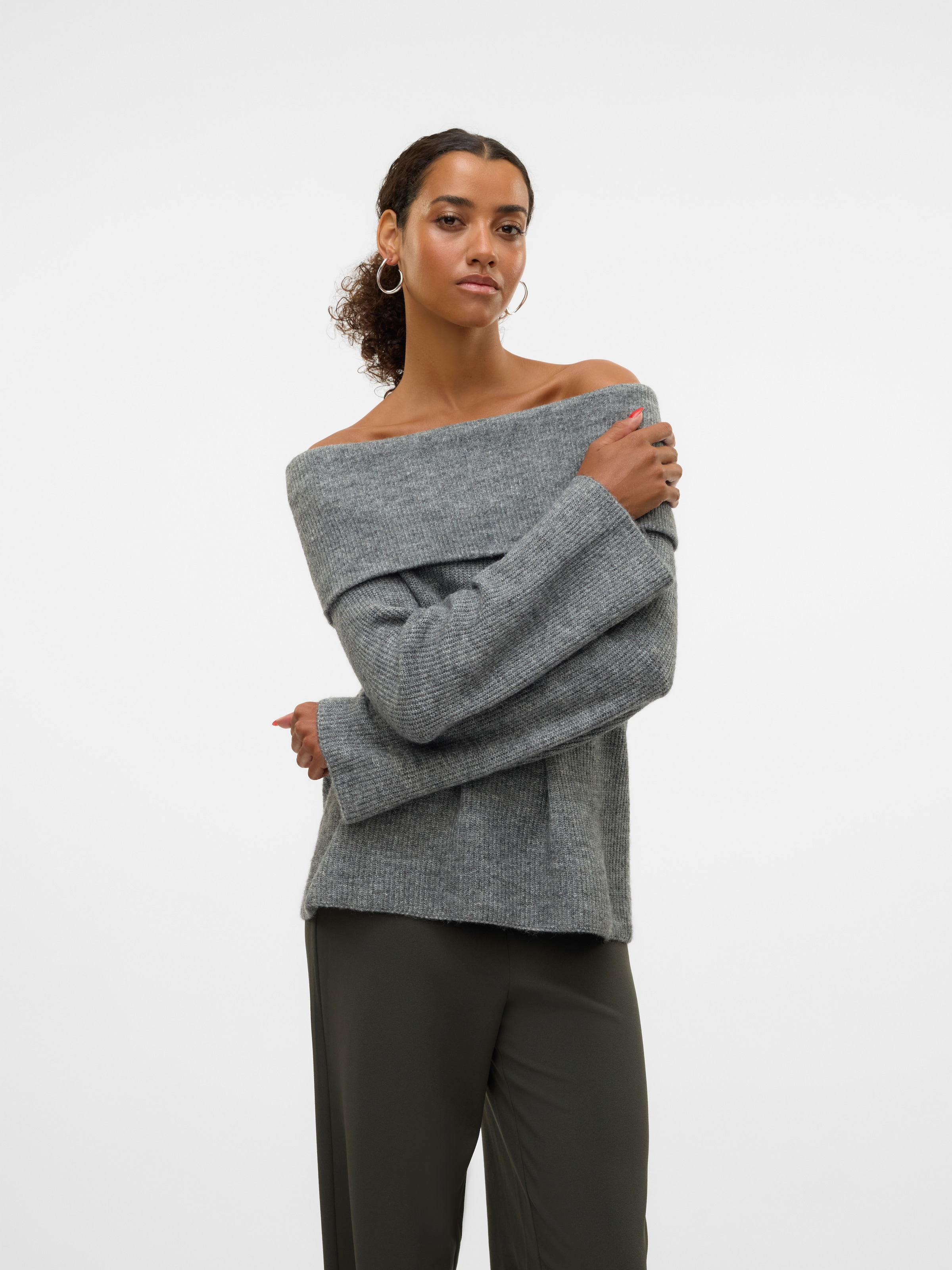 Vero Moda Pull en tricot »VMERA LS OFF SHOULDER PULLOVER GA NOOS«