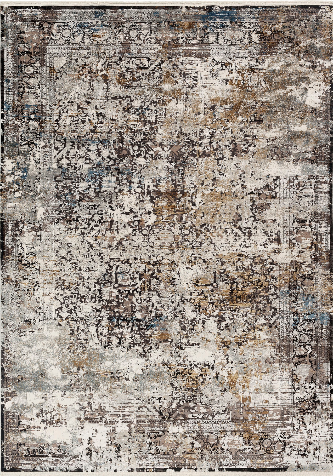 OCI DIE TEPPICHMARKE Teppich »IMPRESSION CASSINA« rechteckig 8 mm Höhe Vintage, feine Fransen, leichter Glanz durch Viskose, Wohnzimmer