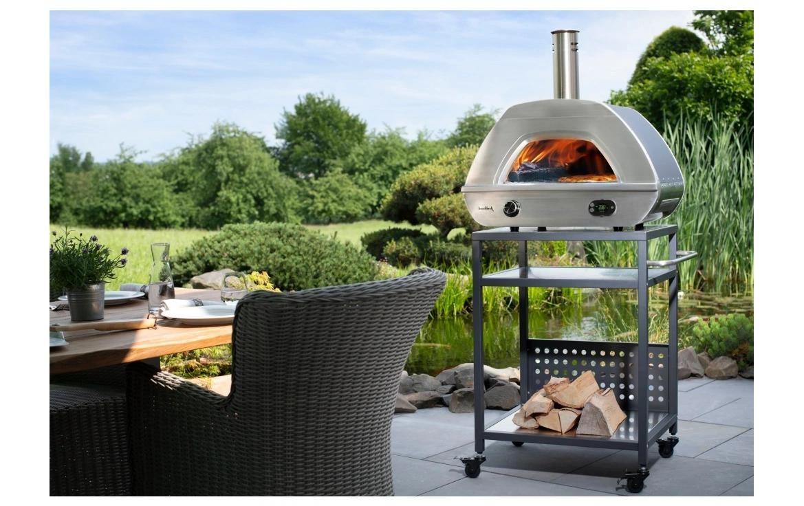 Buschbeck Four à pizza »Pizzaofen X1 inkl. Bluetooth-Thermometer« BxTxH:  48x52x74 cm