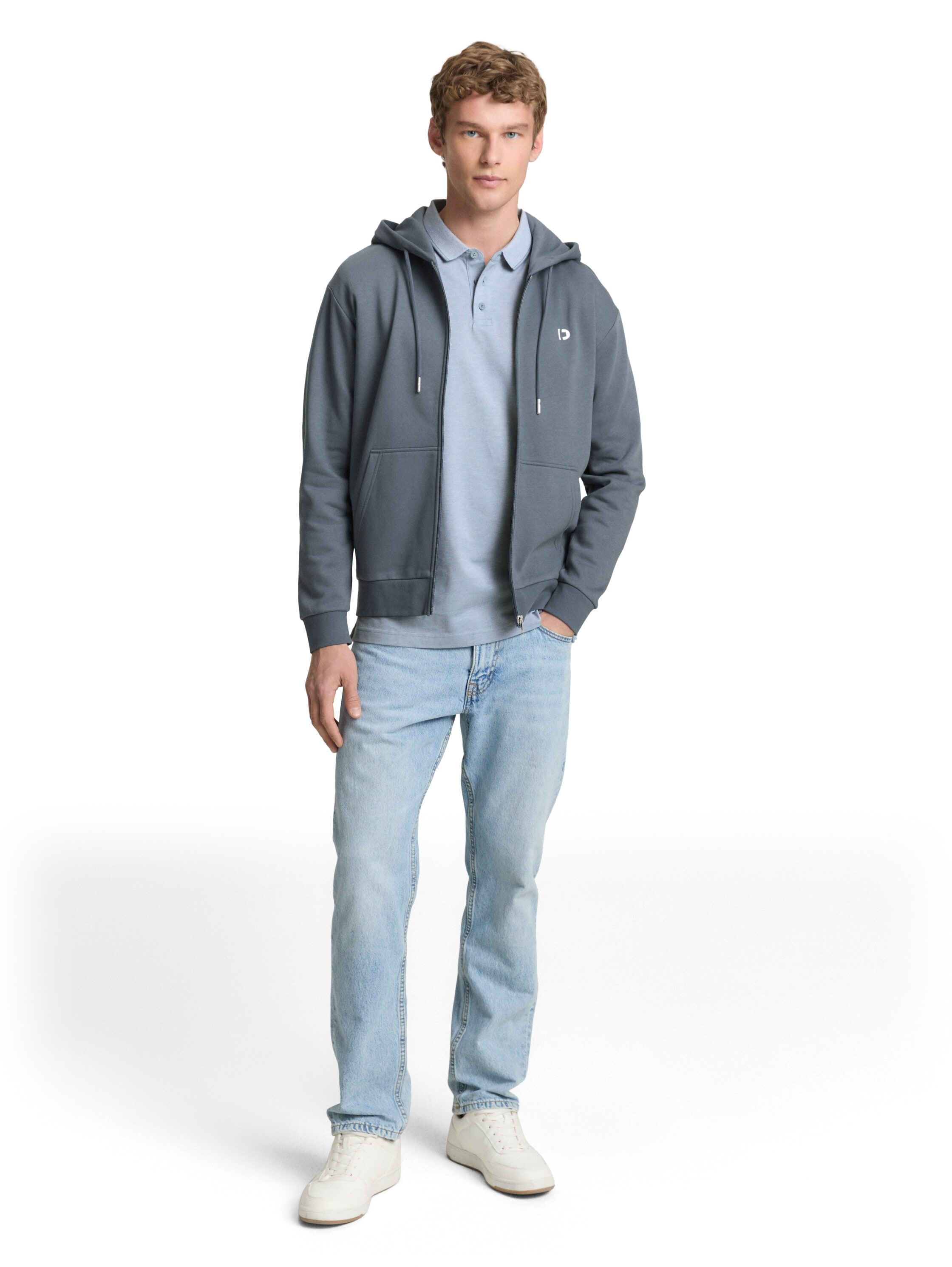 TOM TAILOR Denim Polo mit Polo Kragen