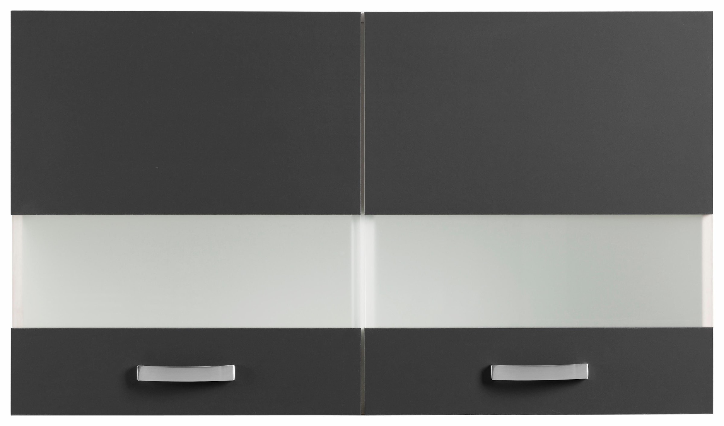 OPTIFIT Armoire suspendue en verre »Faro« , mit Metallgriffen, Breite 100 cm