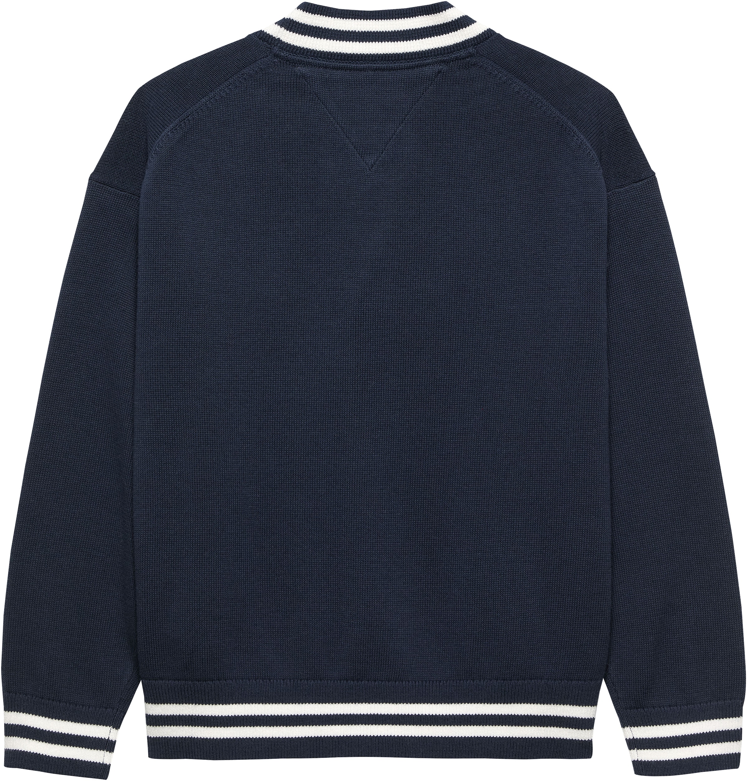 Tommy Hilfiger Veste en tricot »VARSITY RIB V-NECK CARDIGAN« Kinder bis 16 Jahre, regular fit
